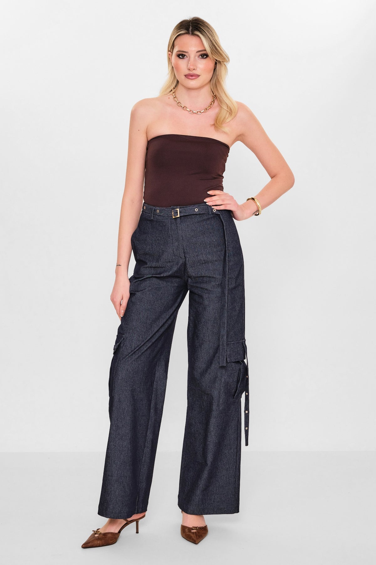 Mamulier - Plus Size Trousers (MML26Y6981) - 8690200109072