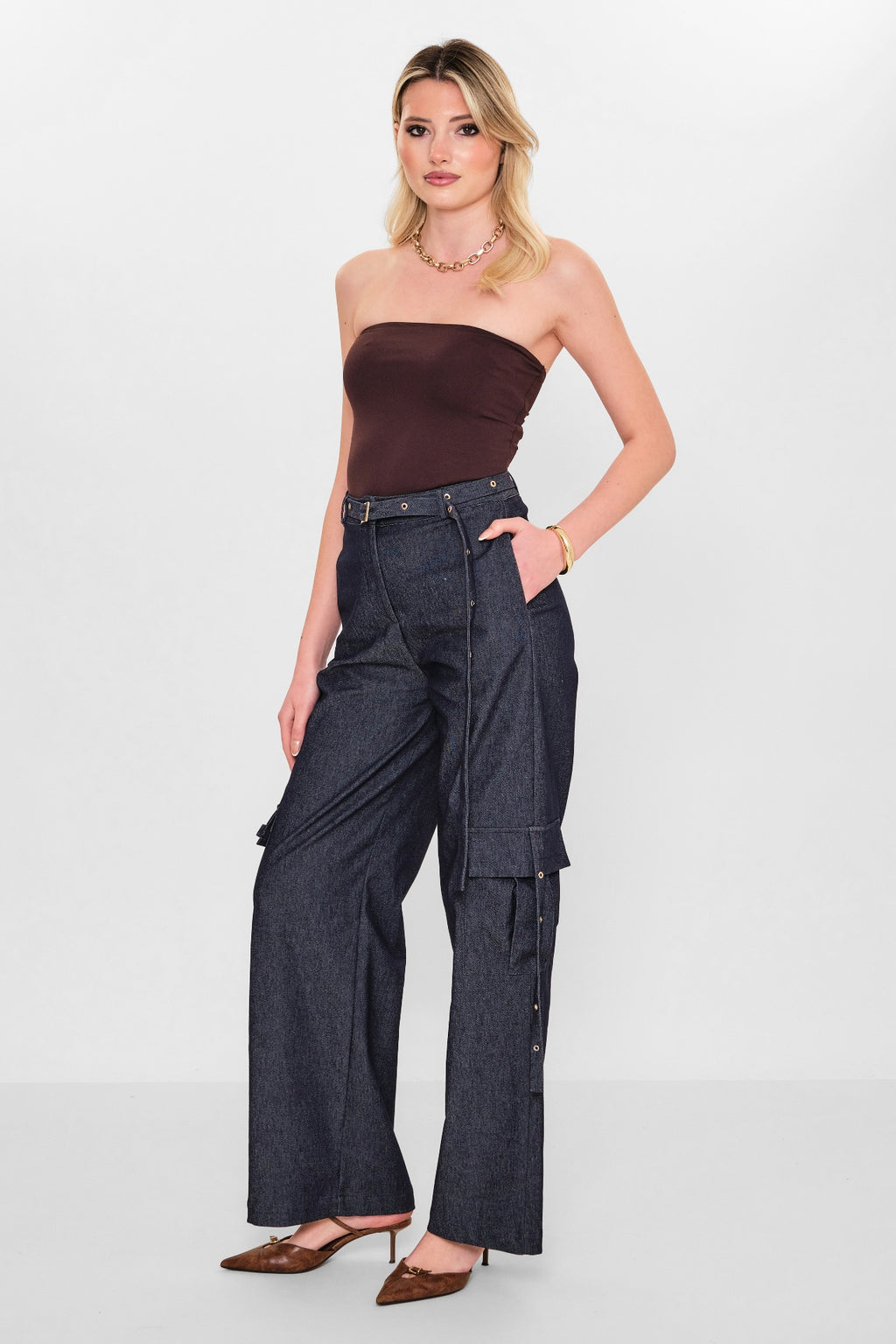 Mamulier - Plus Size Trousers (MML26Y6981) - 8690200109072