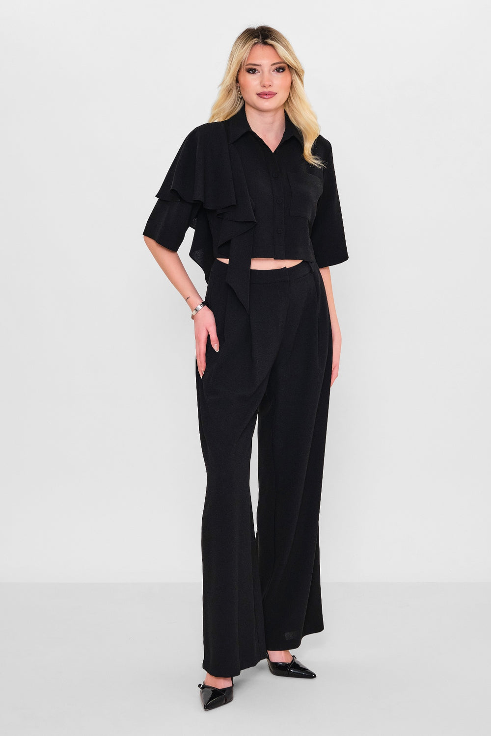 Mamulier - Plus Size Shirt (MML26Y6984) - 8690200109102
