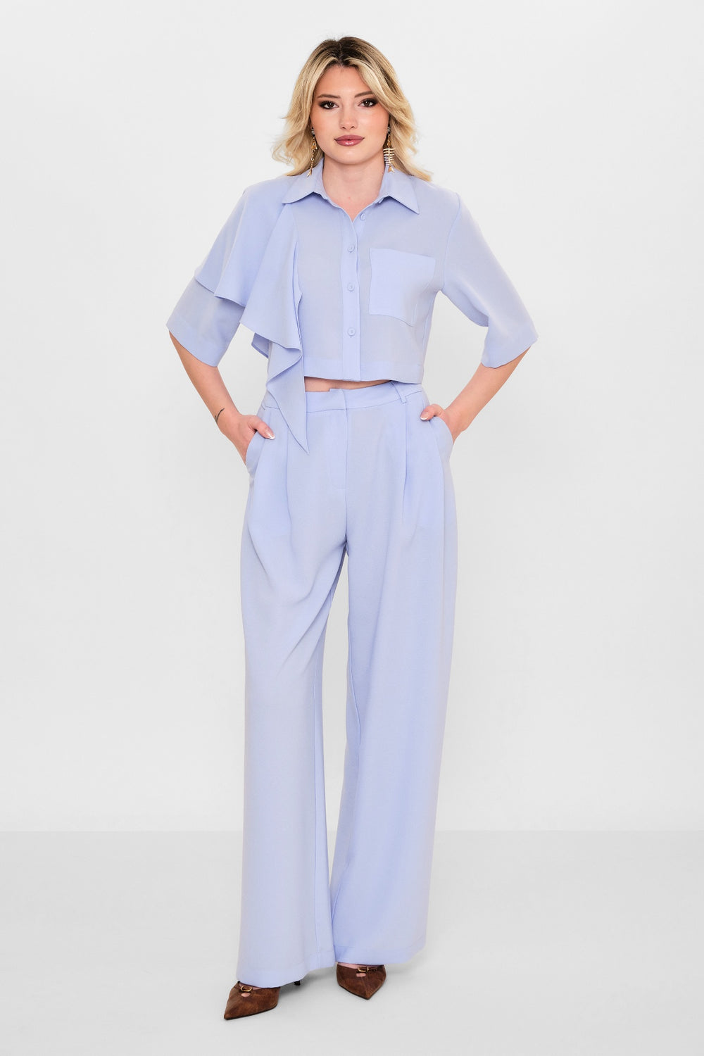 Mamulier - Plus Size Shirt (MML26Y6984) - 8690200109119