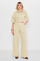 Mamulier - Plus Size Trousers (MML26Y6986) - 8690200109126