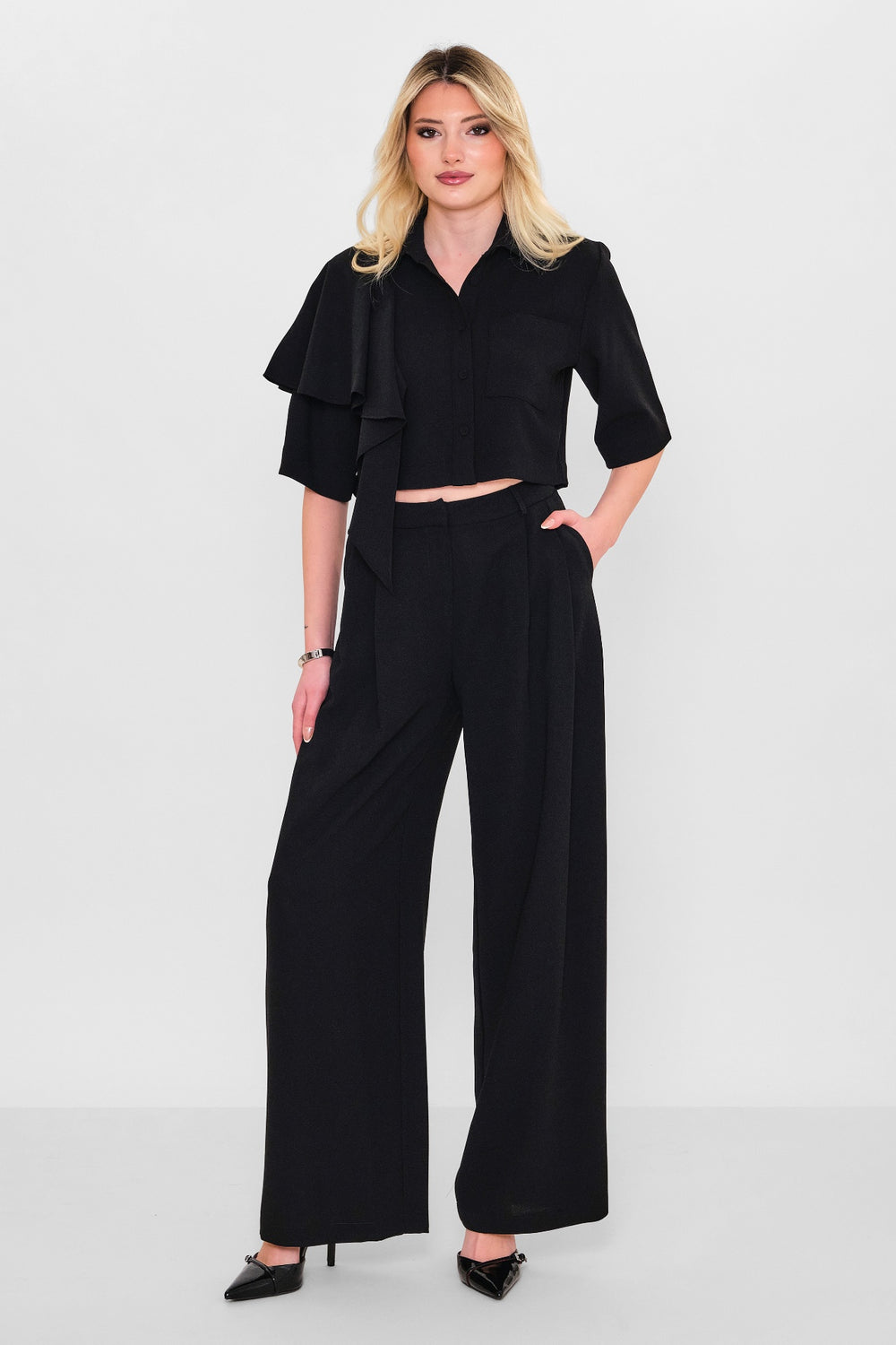 Mamulier - Plus Size Trousers (MML26Y6986) - 8690200109133
