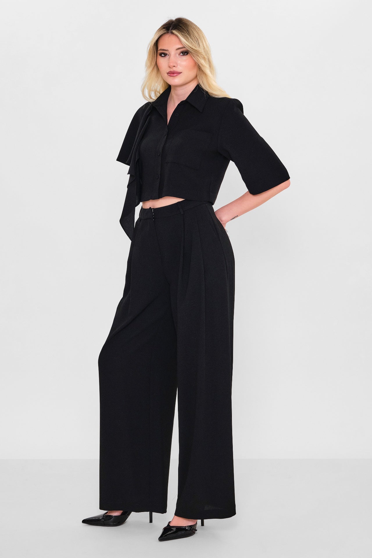 Mamulier - Plus Size Trousers (MML26Y6986) - 8690200109133
