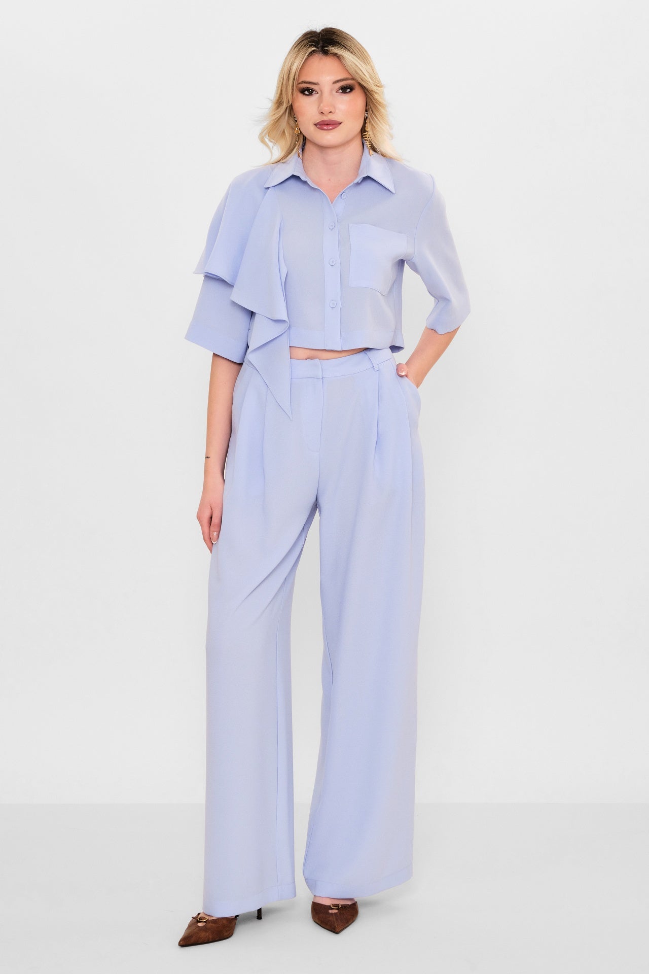 Mamulier - Plus Size Trousers (MML26Y6986) - 8690200109140