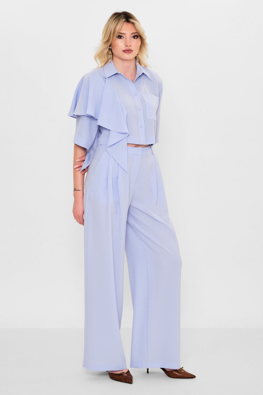 Mamulier - Plus Size Trousers (MML26Y6986) - 8690200109140