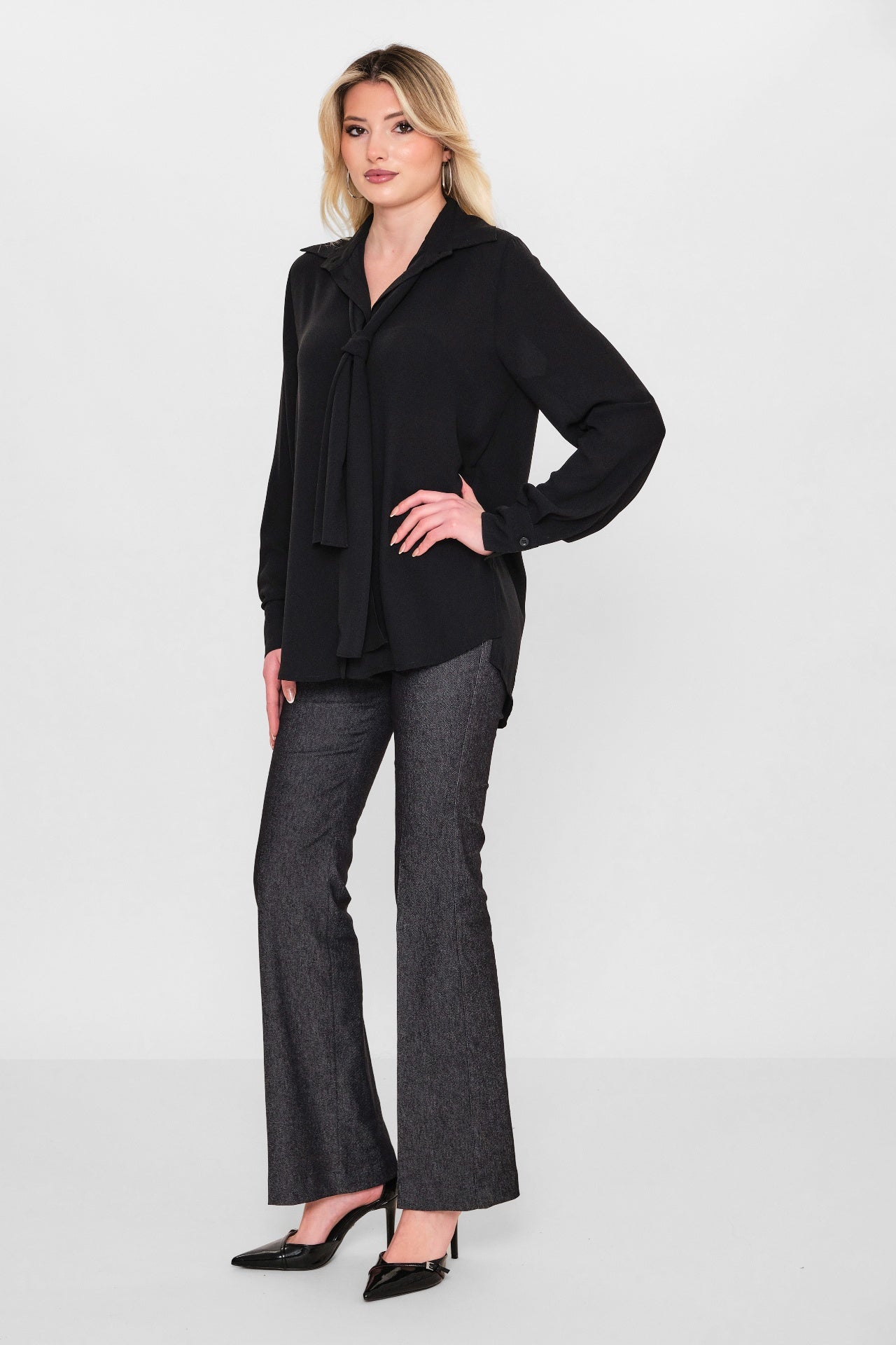 Mamulier - Plus Size Shirt (MML26Y6991) - 8690200109171