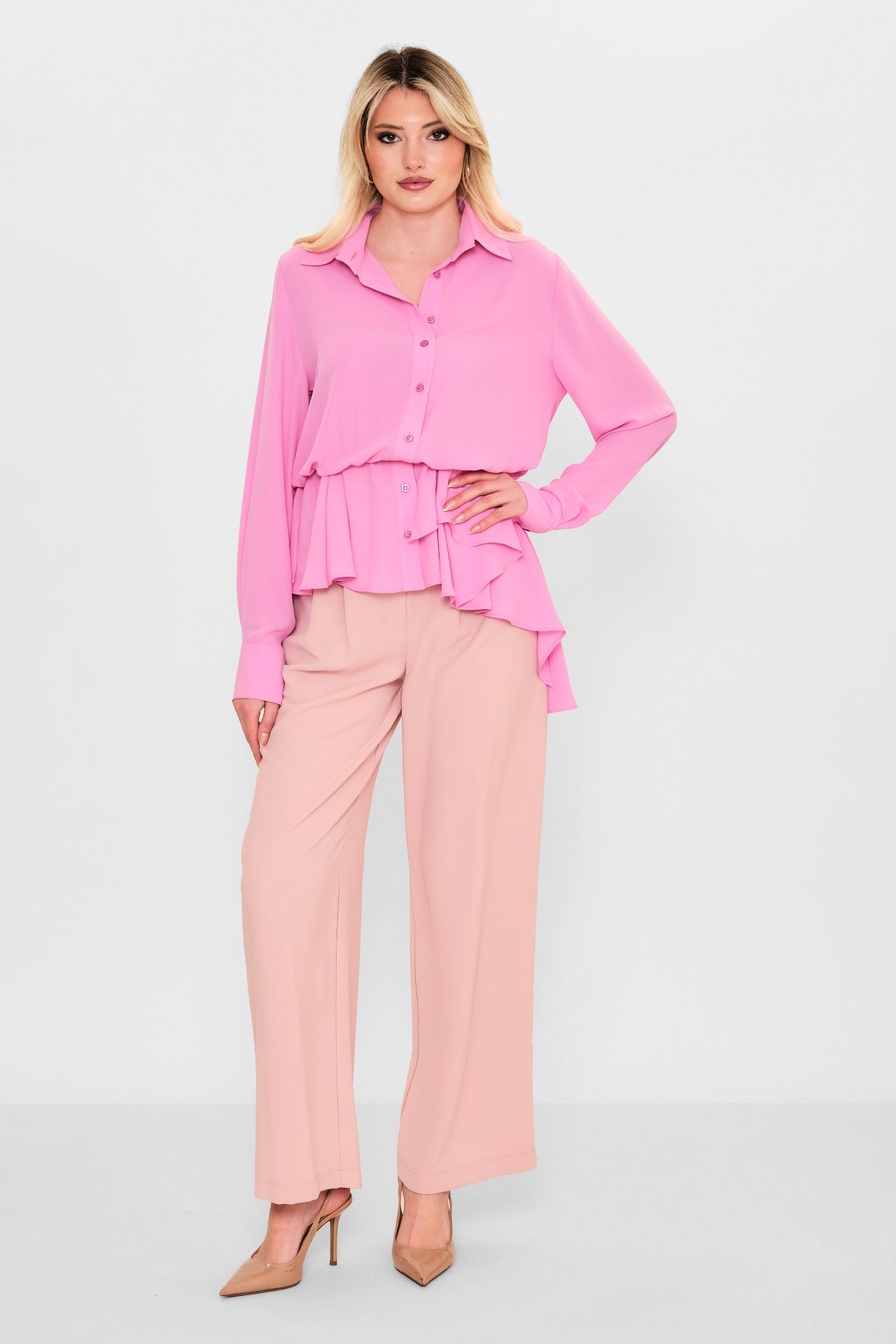 Mamulier - Plus Size Shirt (MML26Y6992) - 8690200109195