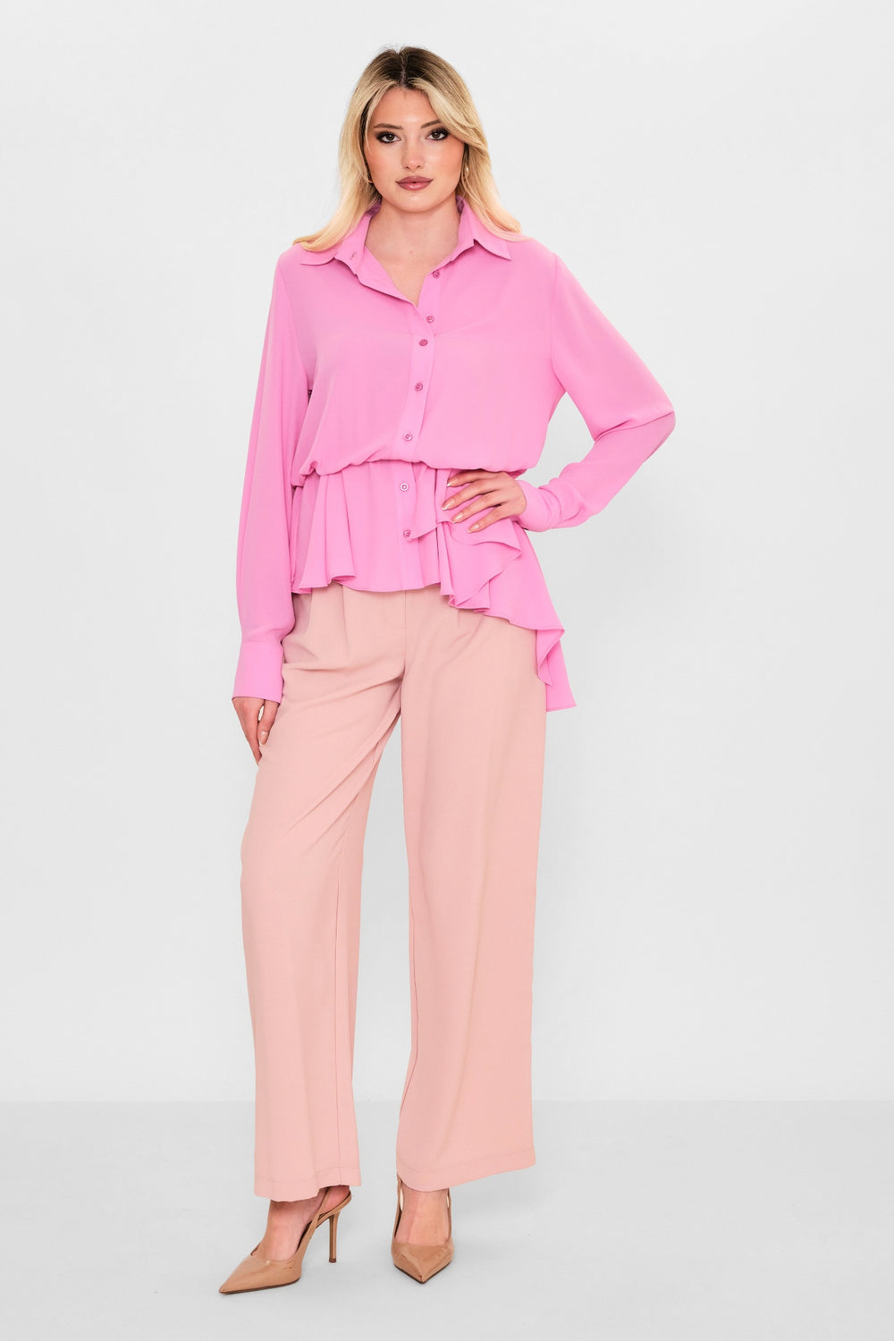 Mamulier - Plus Size Shirt (MML26Y6992) - 8690200109195