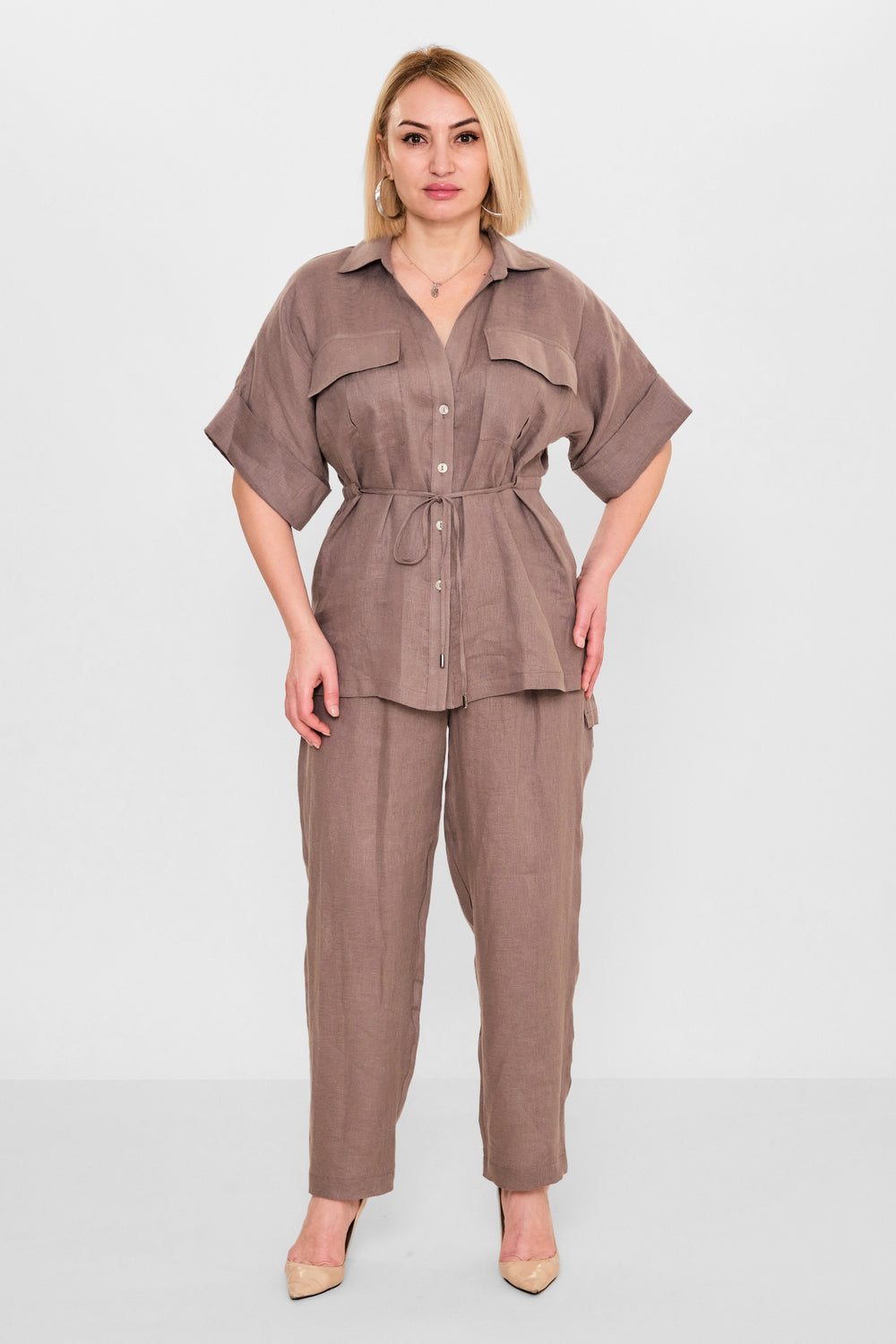 Almarwah - Plus Size Suit (AMH26Y202981) - 8690200109294