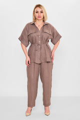 Almarwah - Plus Size Suit (AMH26Y202981) - 8690200109294