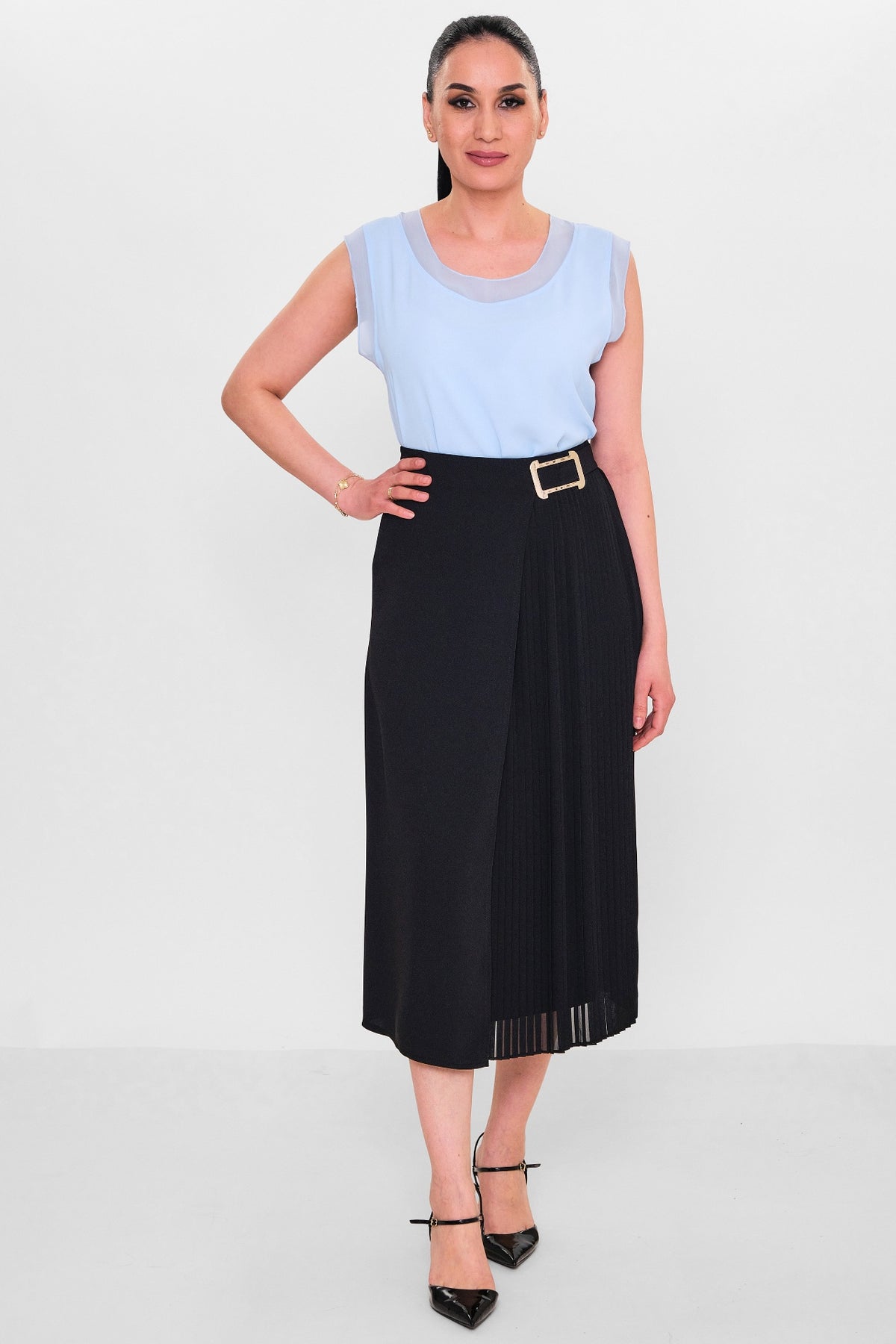 Fever - Plus Size Skirt (FVR26Y13008) - 8690200109430