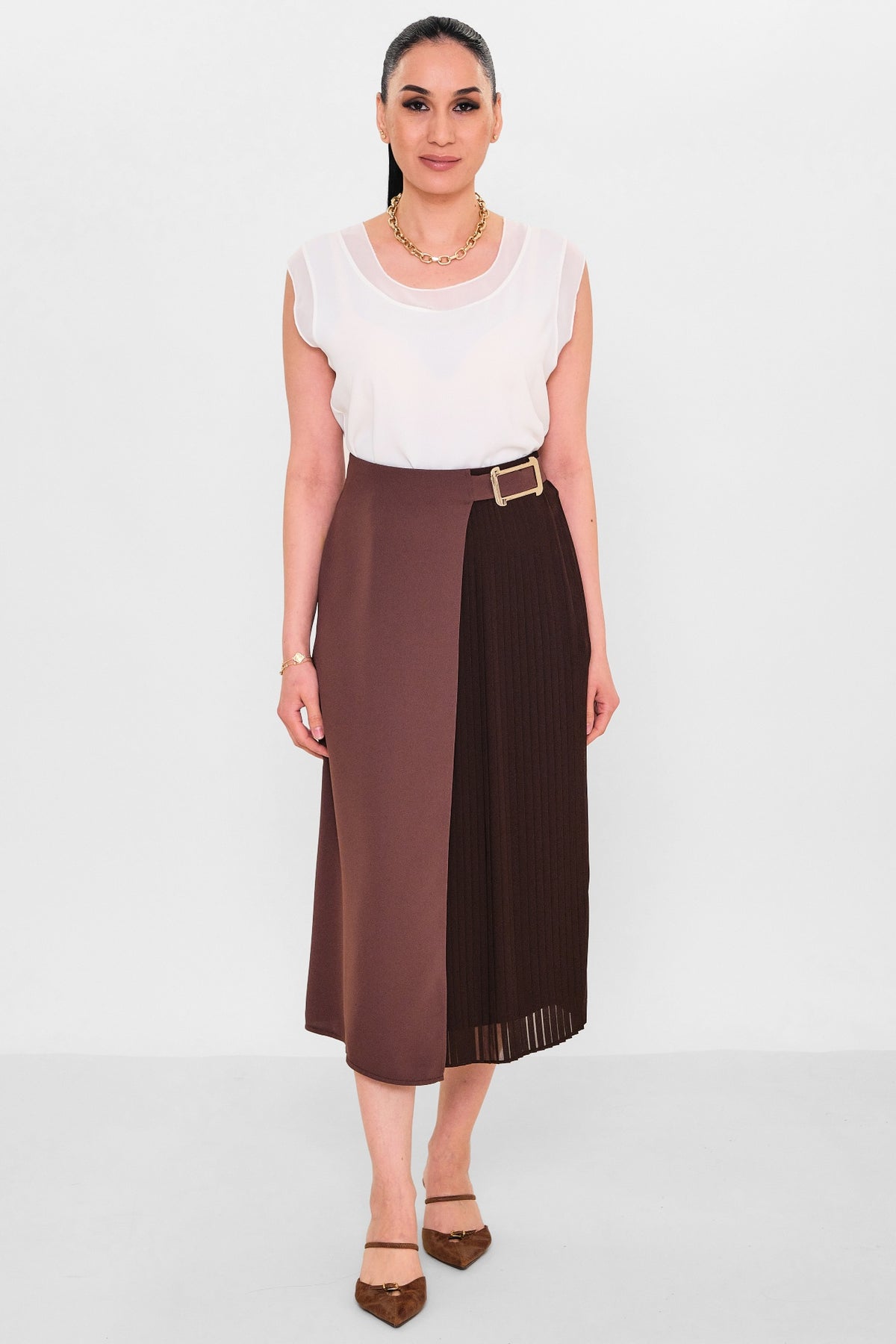 Fever - Plus Size Skirt (FVR26Y13008) - 8690200109447
