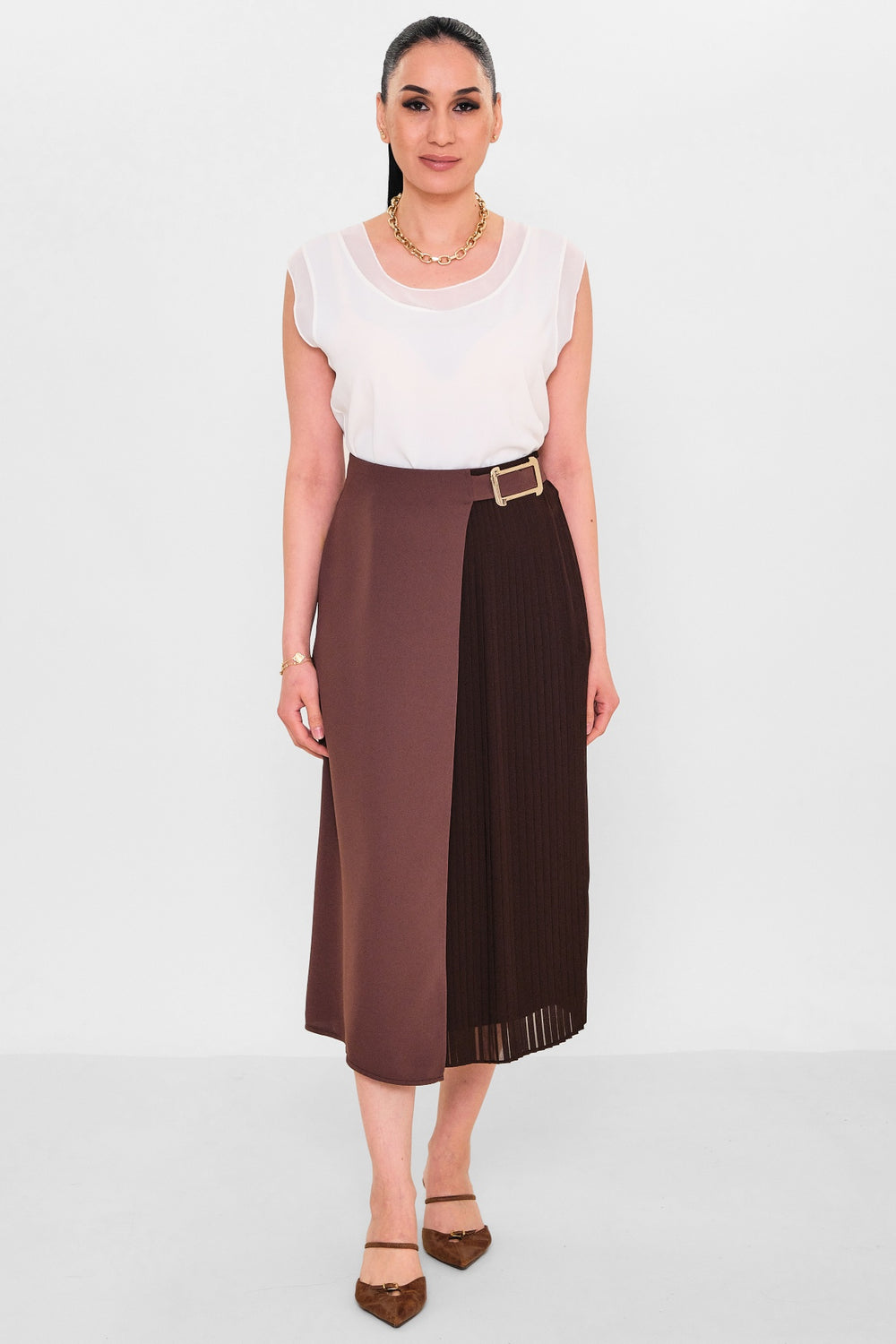 Fever - Plus Size Skirt (FVR26Y13008) - 8690200109447