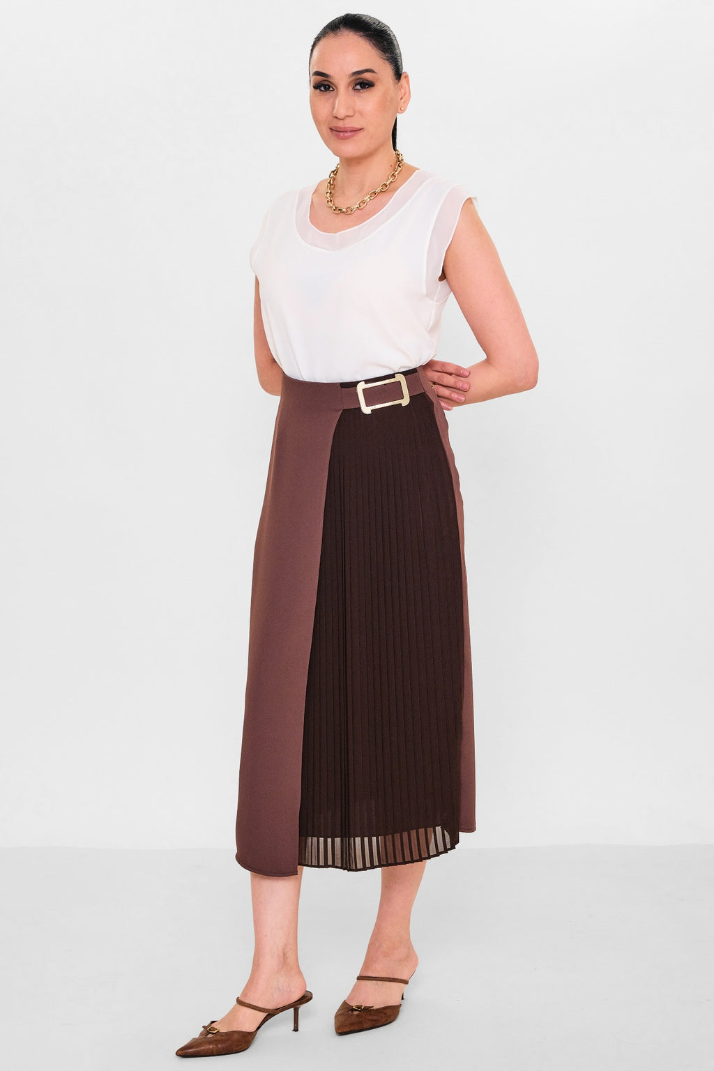 Fever - Plus Size Skirt (FVR26Y13008) - 8690200109447
