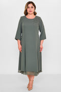 Gumanize - Plus Size Dress (GMZ2022-107-1996) - 8690200109492