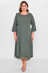 Gumanize - Plus Size Dress (GMZ2022-107-1996) - 8690200109492