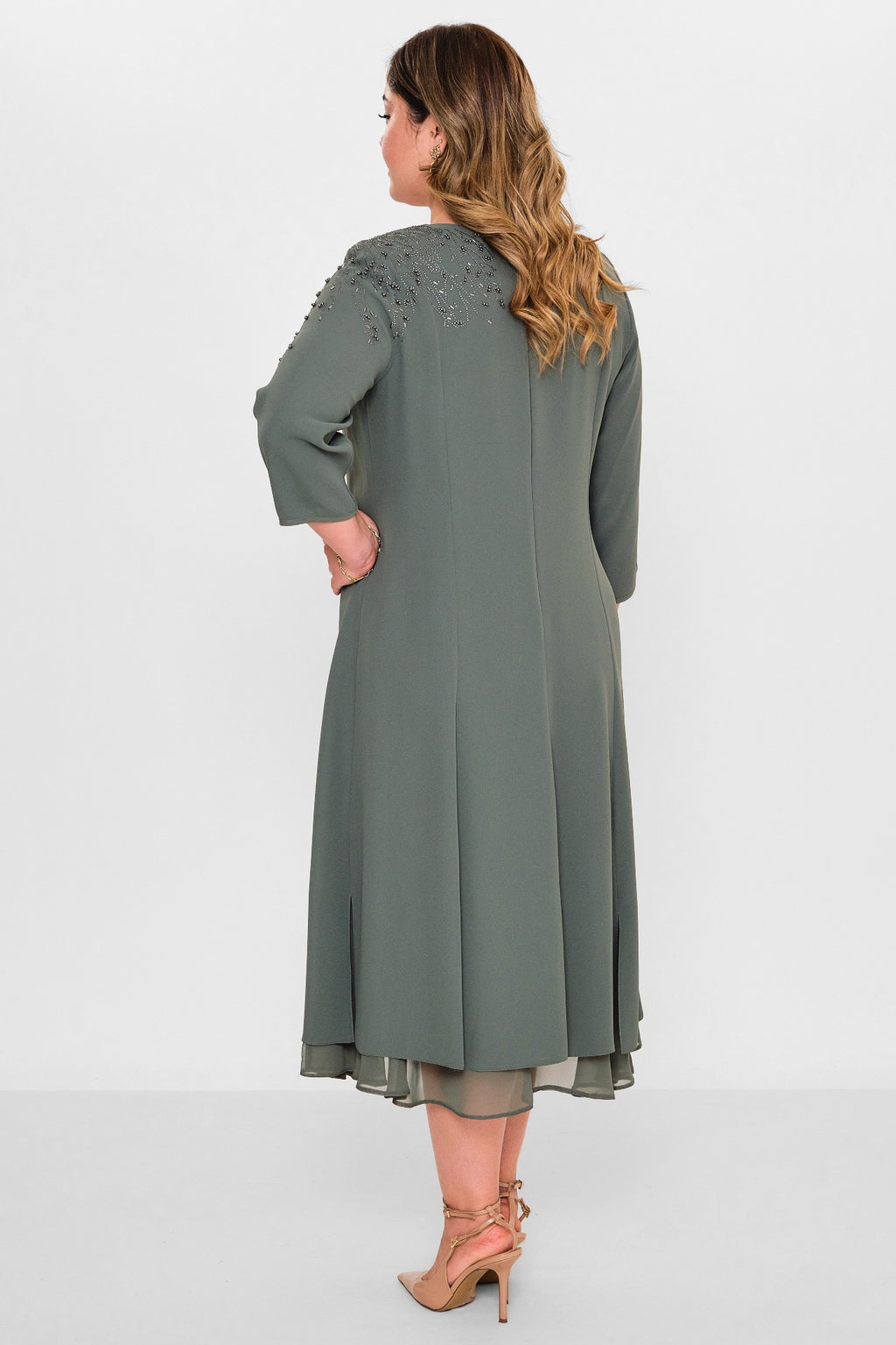 Gumanize - Plus Size Dress (GMZ2022-107-1996) - 8690200109492