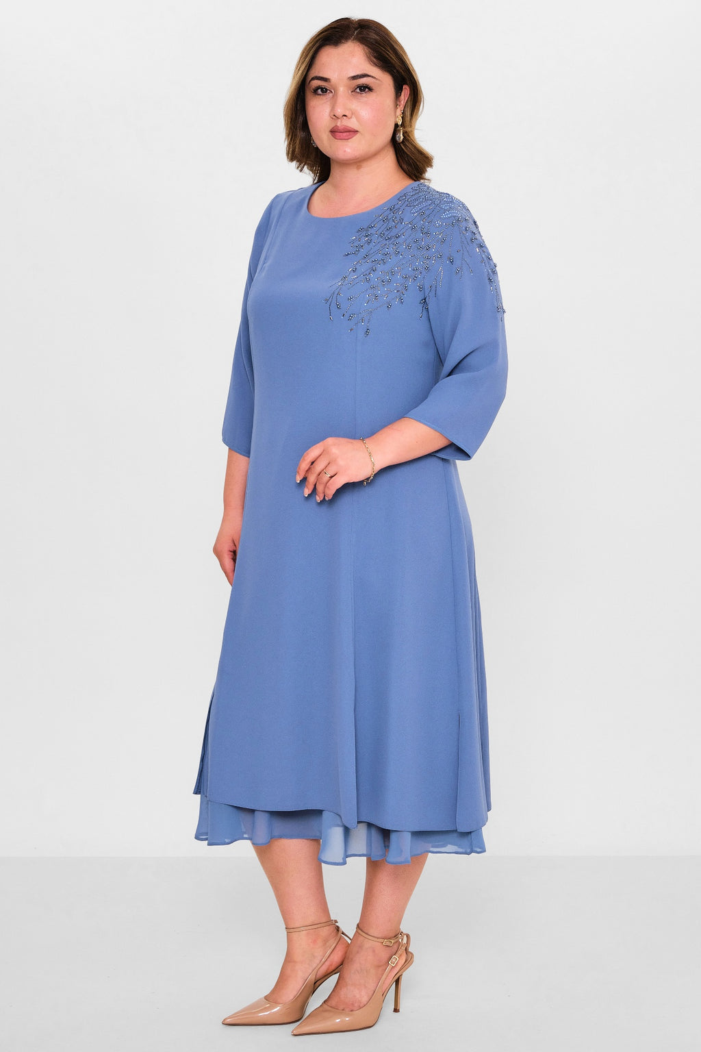 Gumanize - Plus Size Dress (GMZ2022-107-1996) - 8690200109515