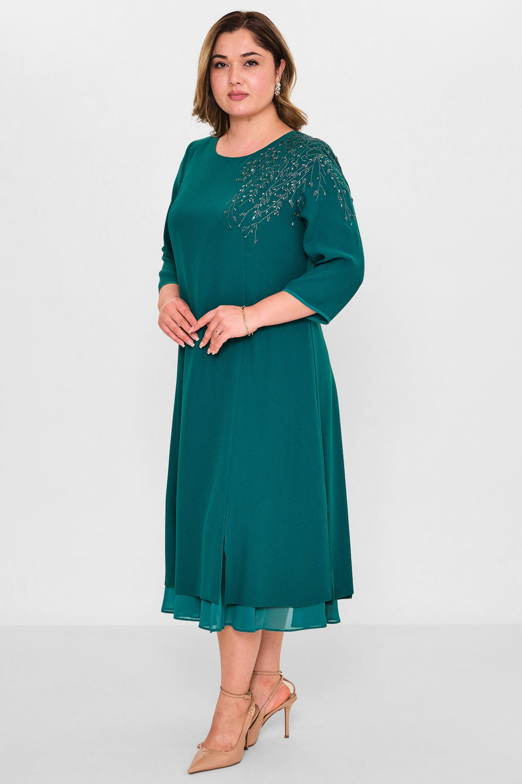 Gumanize - Plus Size Dress (GMZ2022-107-1996) - 8690200109522