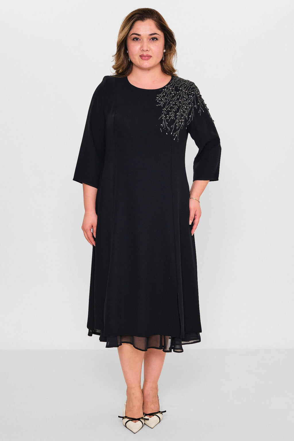 Gumanize - Plus Size Dress (GMZ2022-107-1996) - 8690200109539