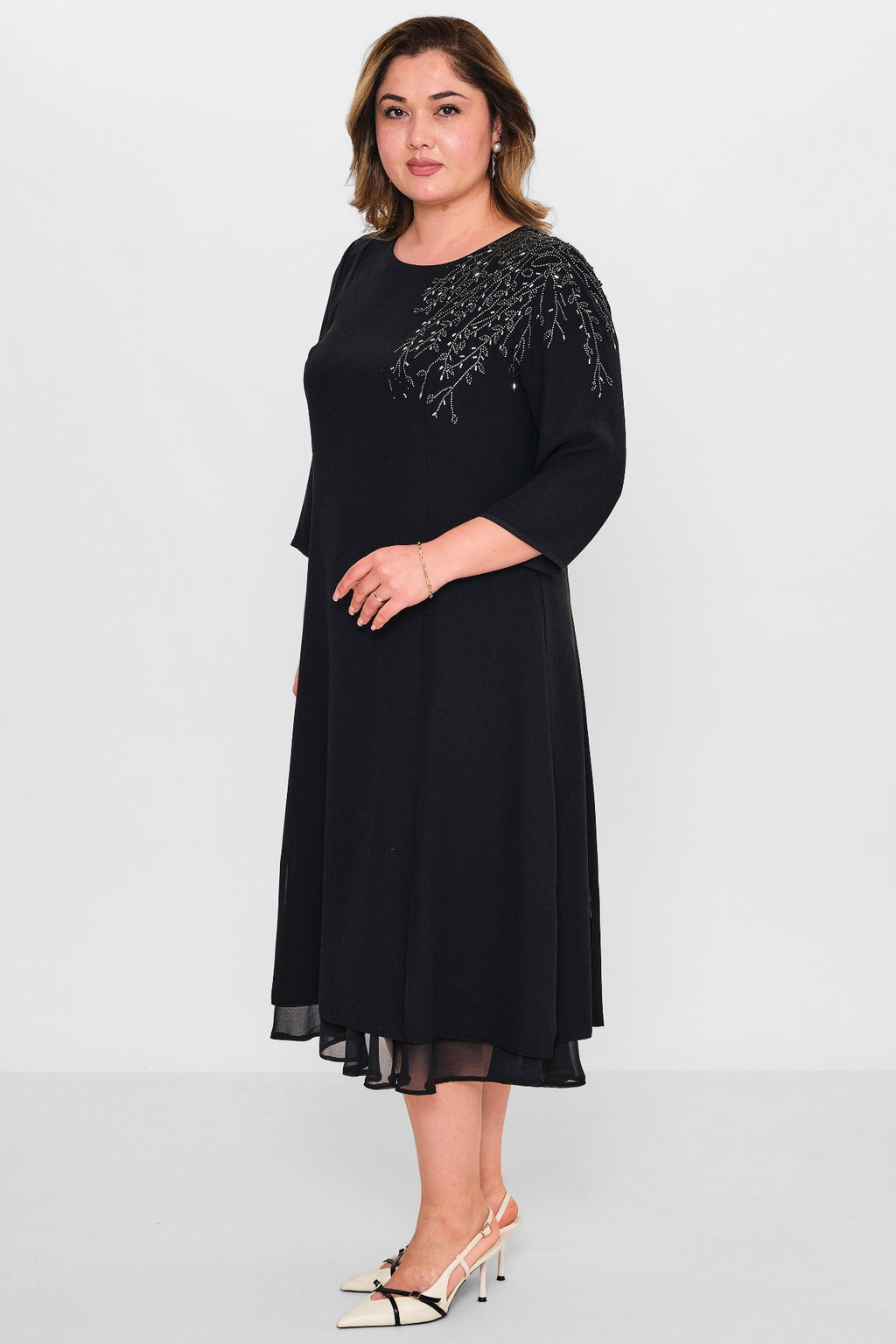 Gumanize - Plus Size Dress (GMZ2022-107-1996) - 8690200109539