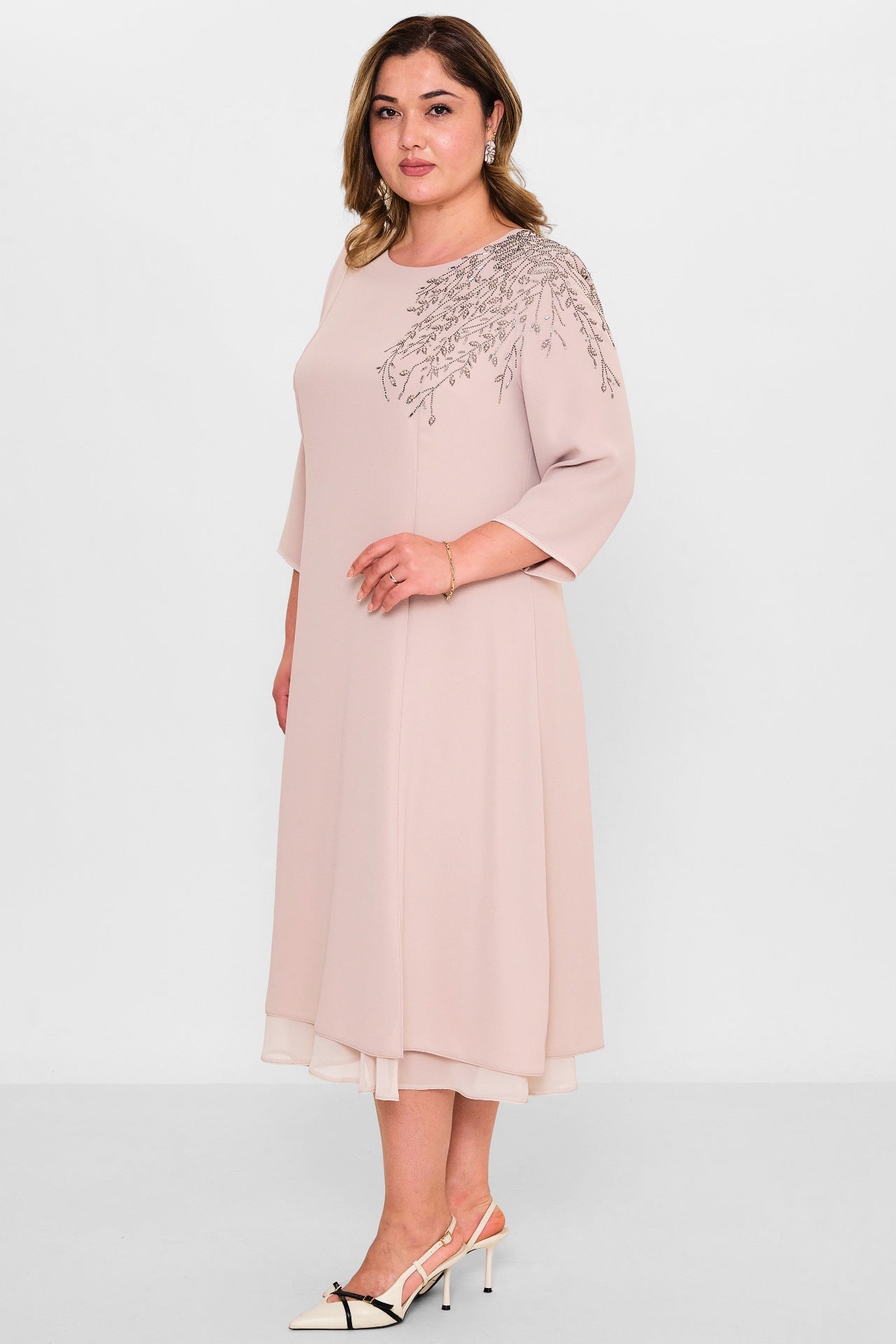 Gumanize - Plus Size Dress (GMZ2022-107-1996) - 8690200109546