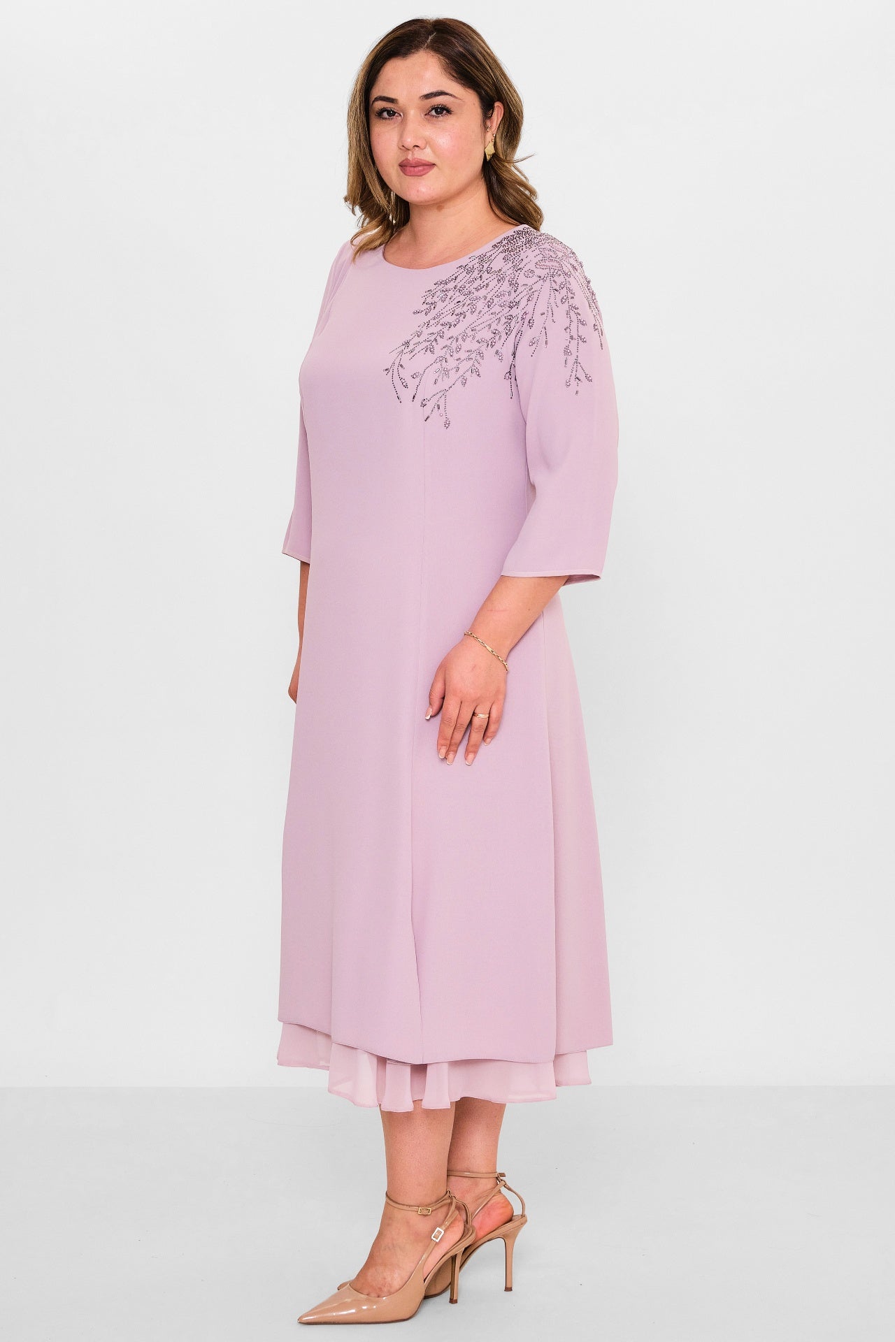 Gumanize - Plus Size Dress (GMZ2022-107-1996) - 8690200109553