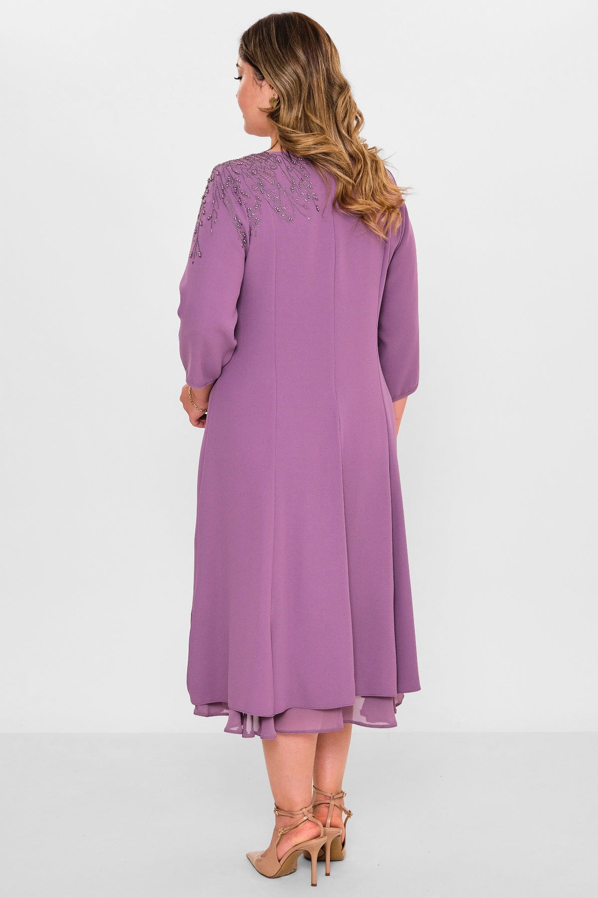 Gumanize - Plus Size Dress (GMZ2022-107-1996) - 8690200109577