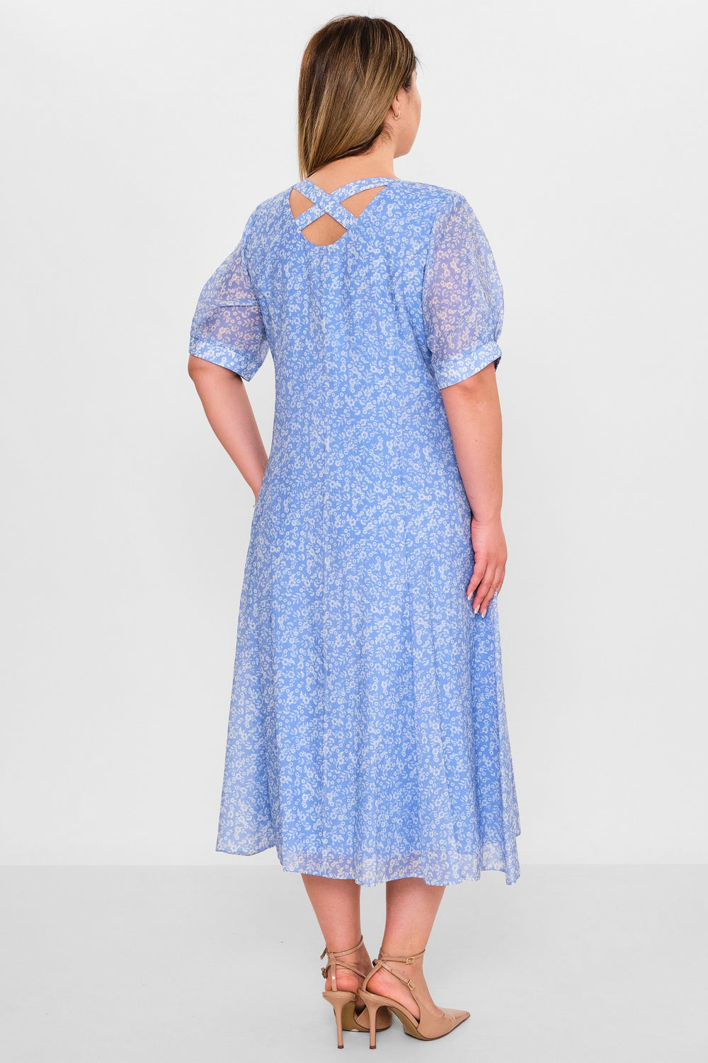 Gumanize - Plus Size Dress (GMZ2025-1037-7770) - 8690200109584