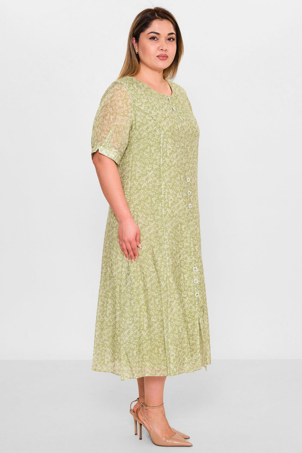 Gumanize - Plus Size Dress (GMZ2025-1037-7770) - 8690200109591