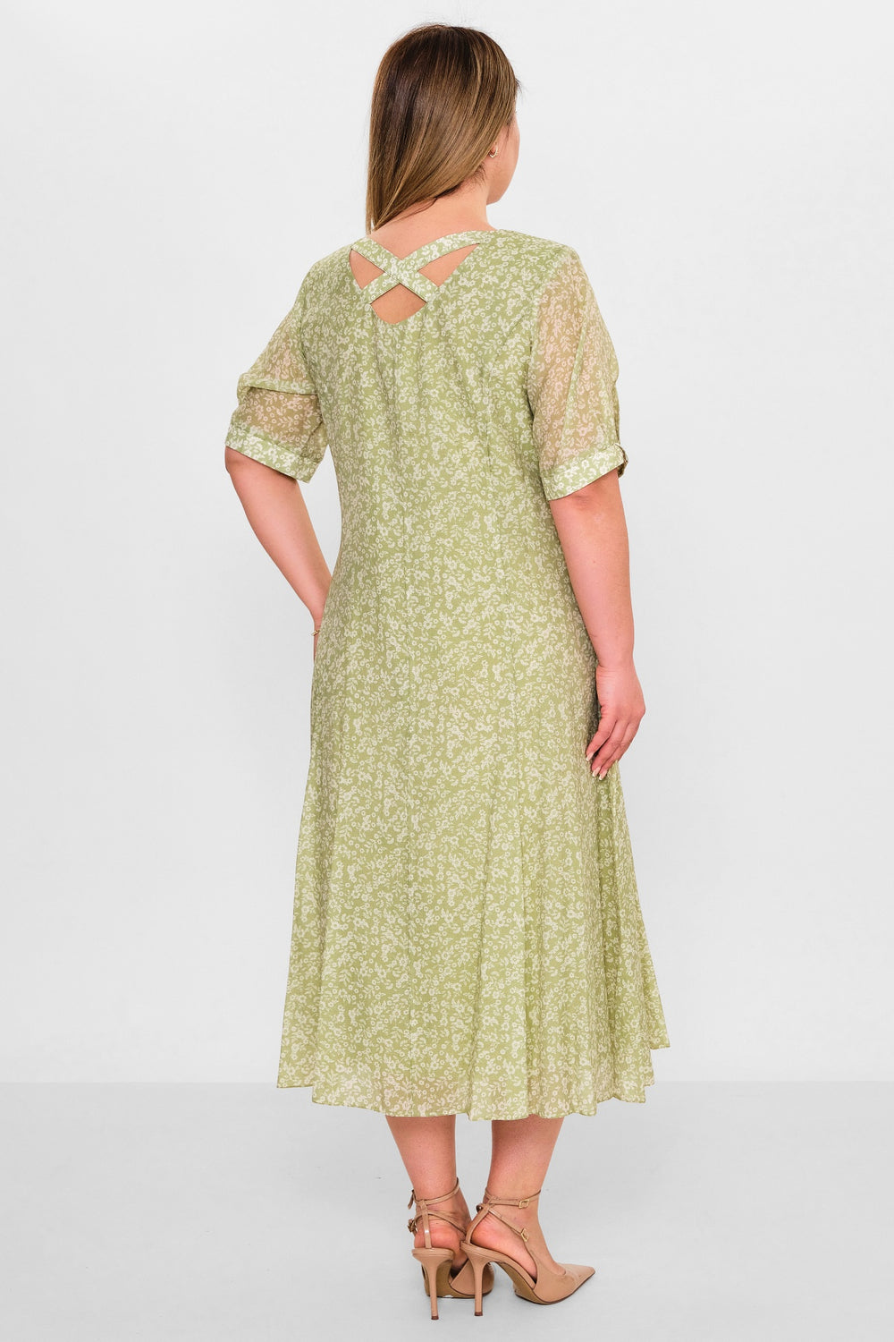 Gumanize - Plus Size Dress (GMZ2025-1037-7770) - 8690200109591