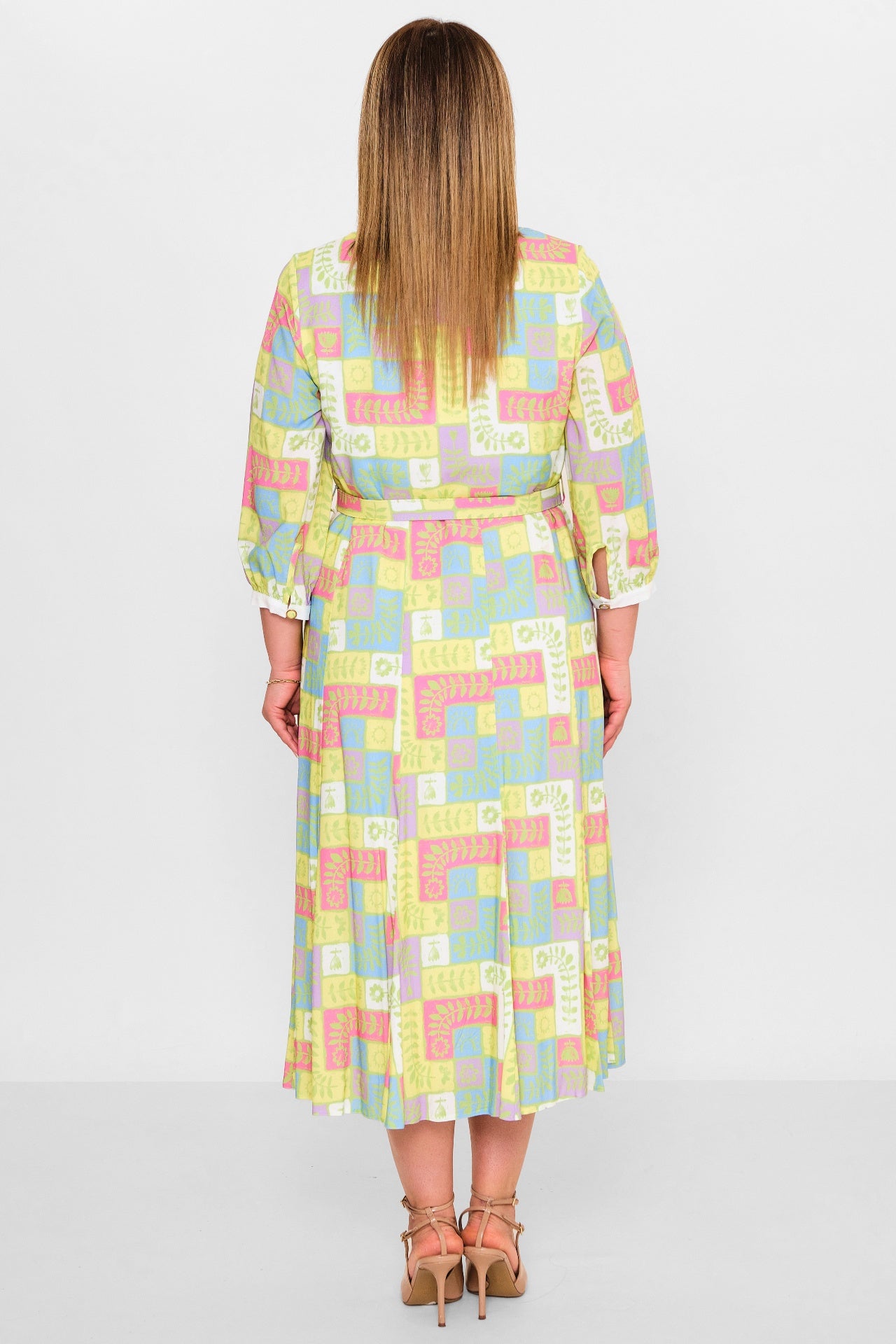 Gumanize - Plus Size Dress (GMZ2025-1094-7619) - 8690200109614