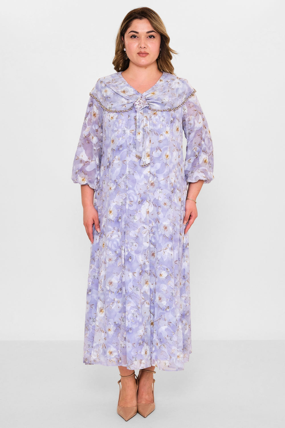 Gumanize - Plus Size Dress (GMZ2025-1104-7601) - 8690200109621