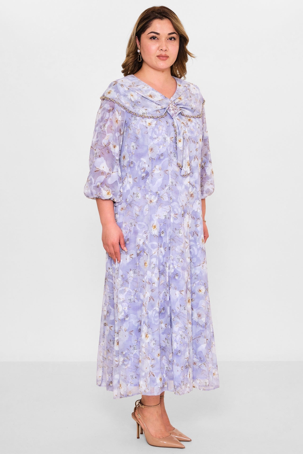 Gumanize - Plus Size Dress (GMZ2025-1104-7601) - 8690200109621