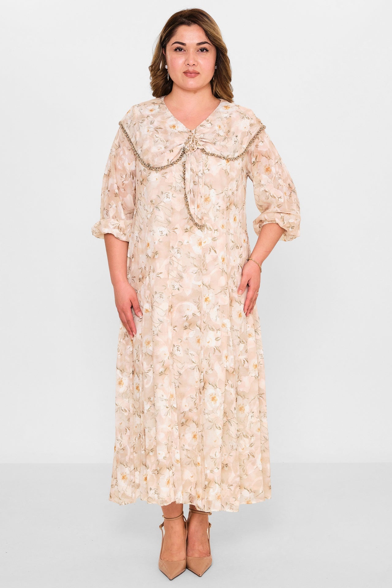 Gumanize - Plus Size Dress (GMZ2025-1104-7601) - 8690200109638