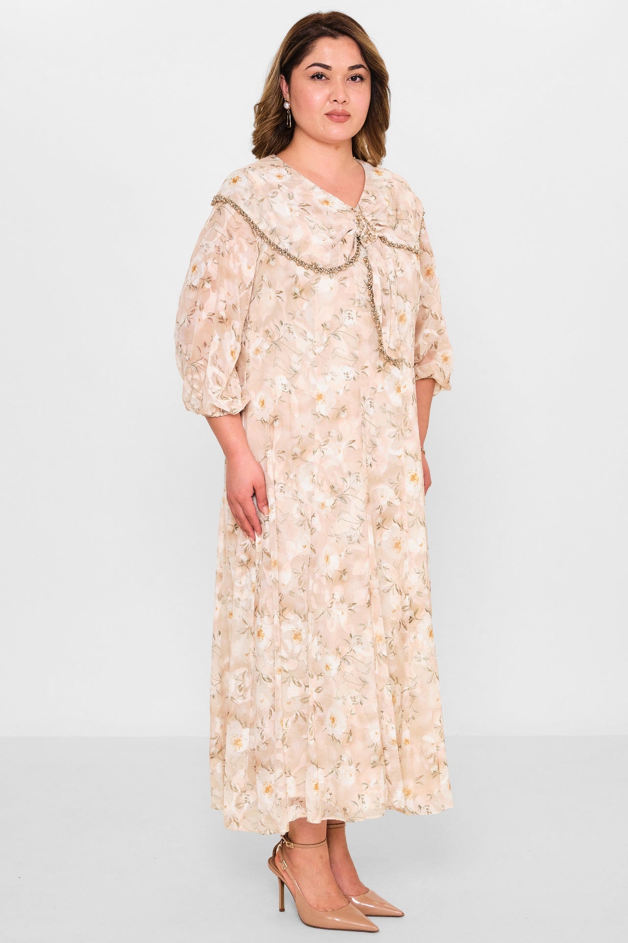 Gumanize - Plus Size Dress (GMZ2025-1104-7601) - 8690200109638
