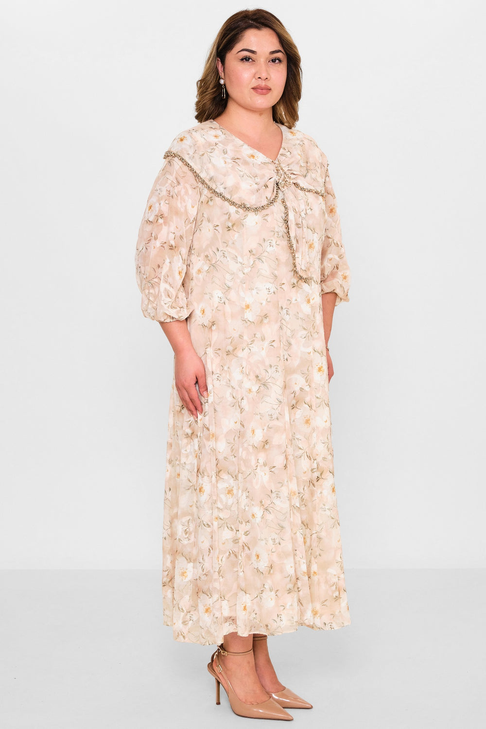 Gumanize - Plus Size Dress (GMZ2025-1104-7601) - 8690200109638