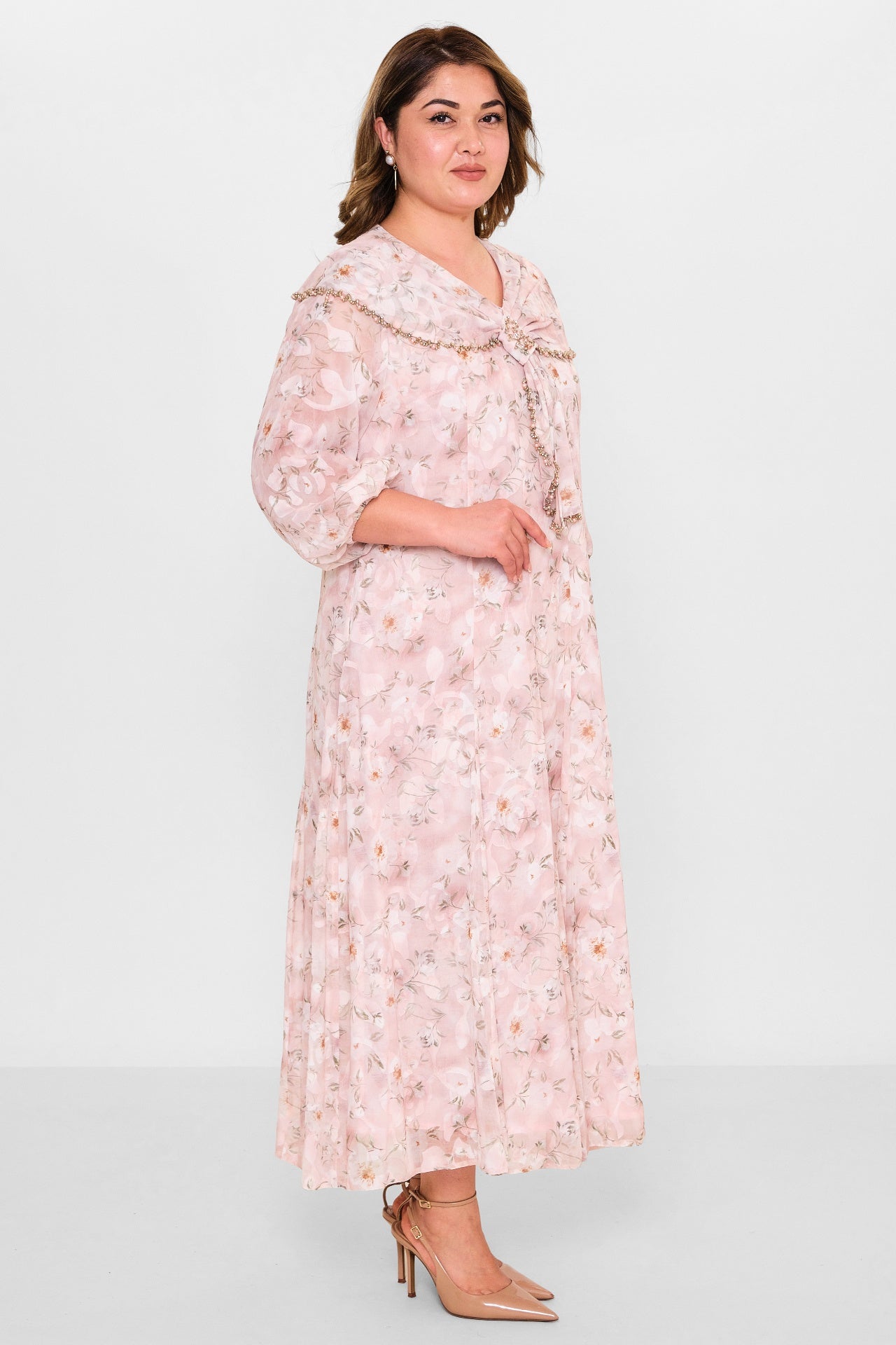 Gumanize - Plus Size Dress (GMZ2025-1104-7601) - 8690200109645