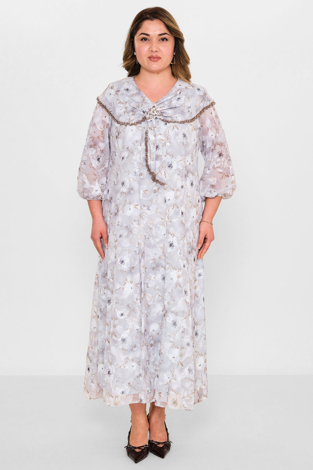 Gumanize - Plus Size Dress (GMZ2025-1104-7601) - 8690200109652