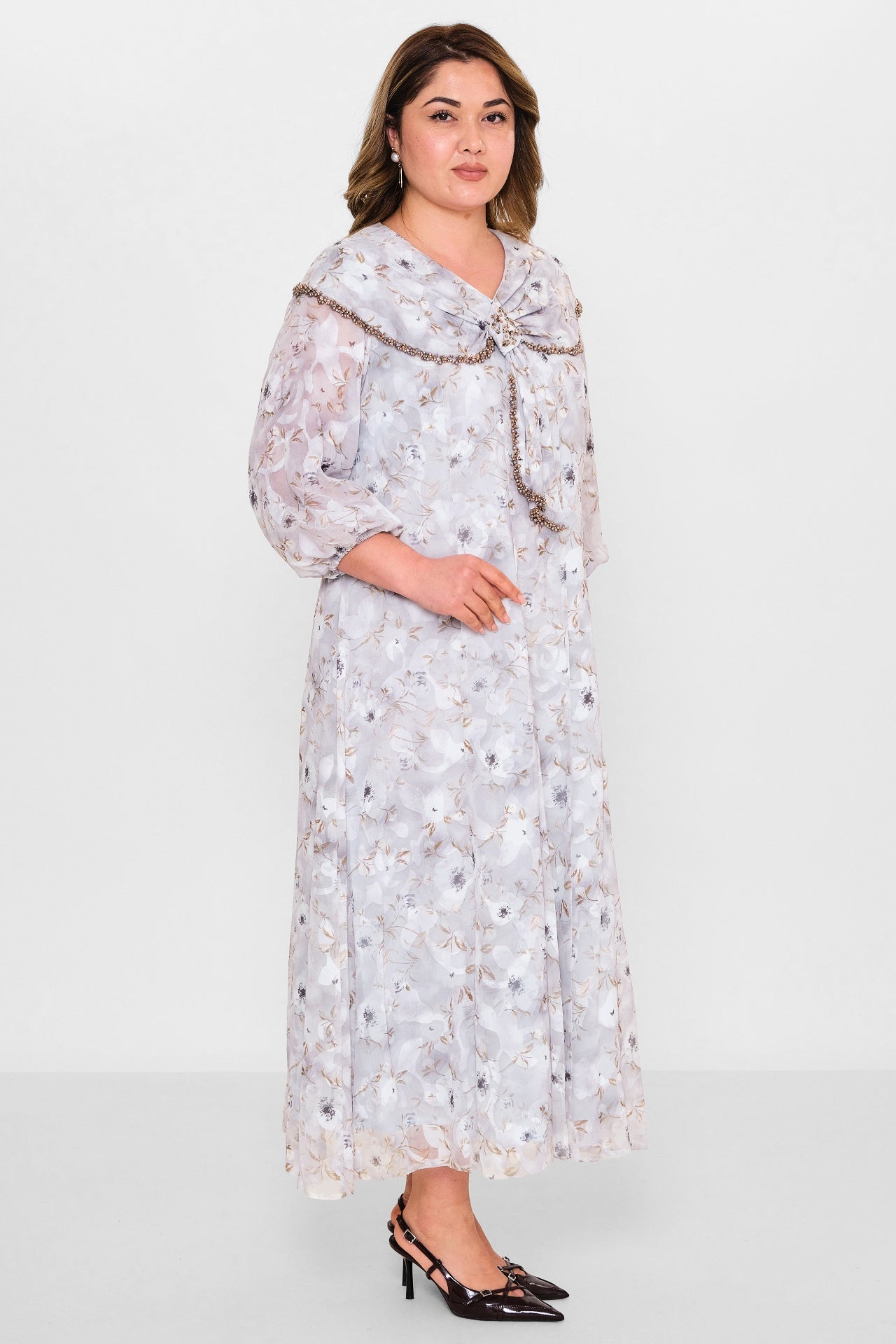 Gumanize - Plus Size Dress (GMZ2025-1104-7601) - 8690200109652