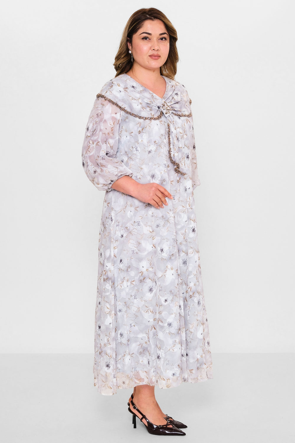 Gumanize - Plus Size Dress (GMZ2025-1104-7601) - 8690200109652