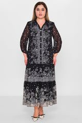 Gumanize - Plus Size Dress (GMZ2025-773-7675) - 8690200109683