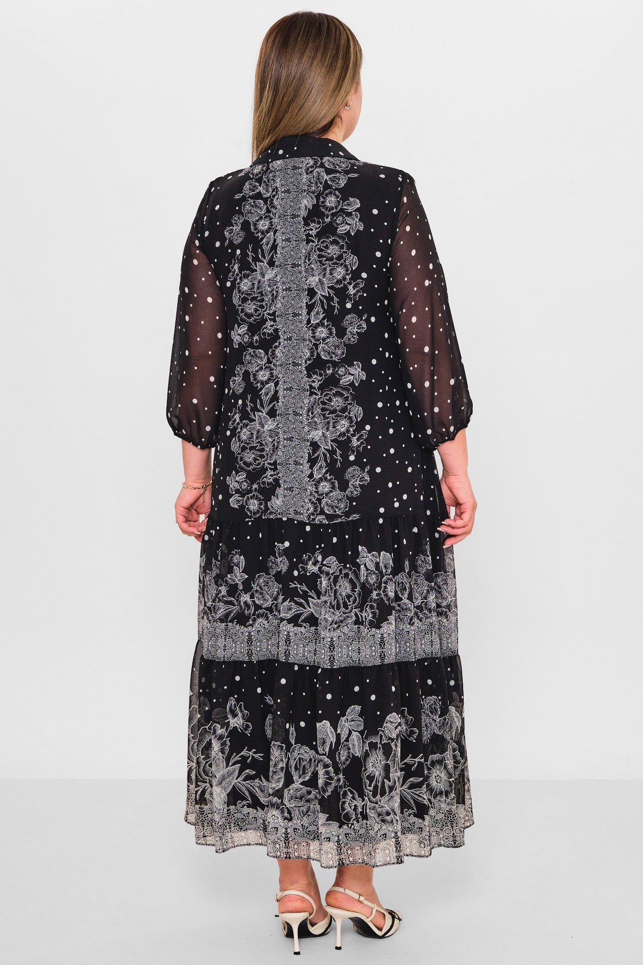Gumanize - Plus Size Dress (GMZ2025-773-7675) - 8690200109683