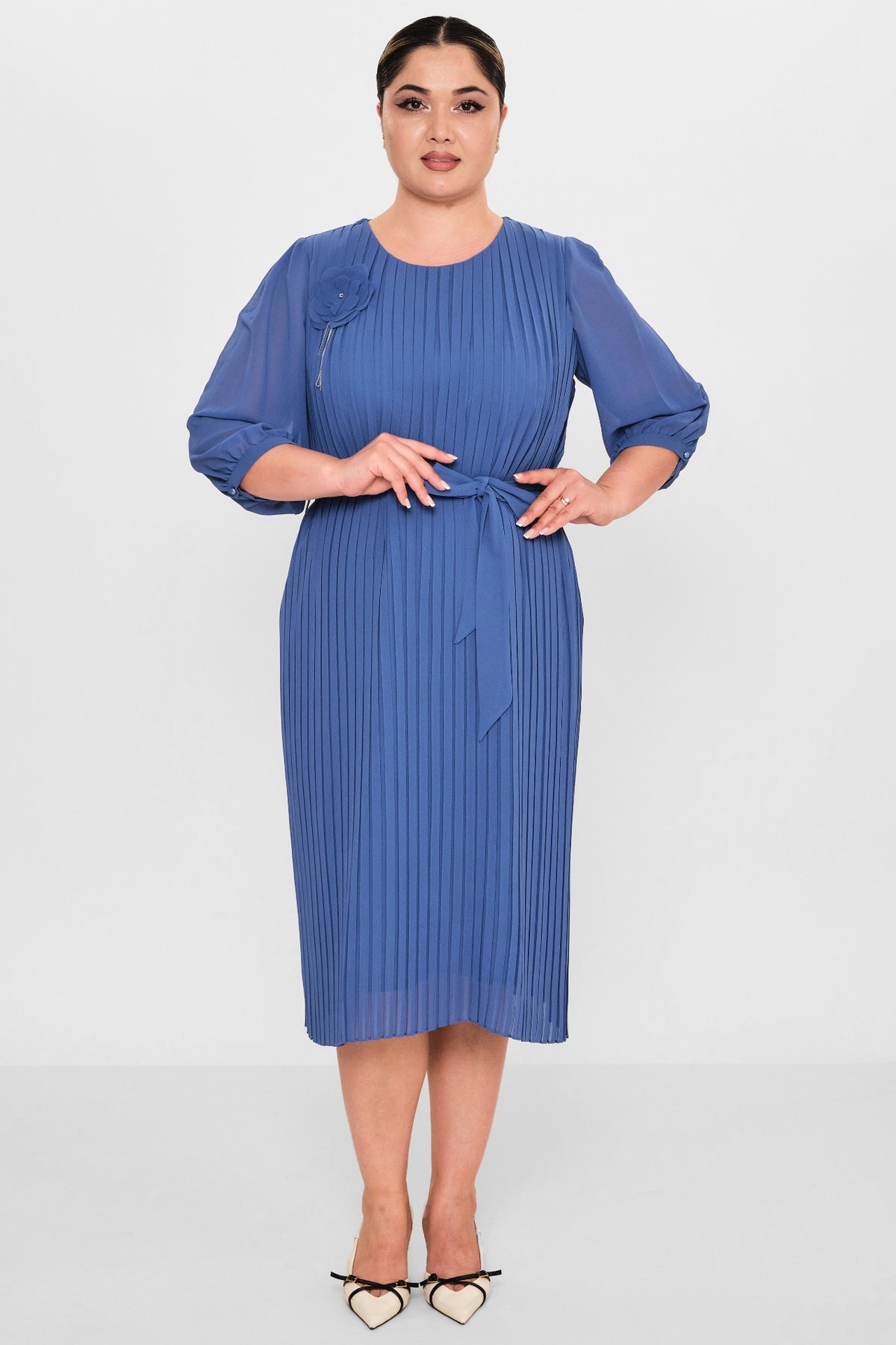 Gumanize - Plus Size Dress (GMZ2026-221-172) - 8690200109713
