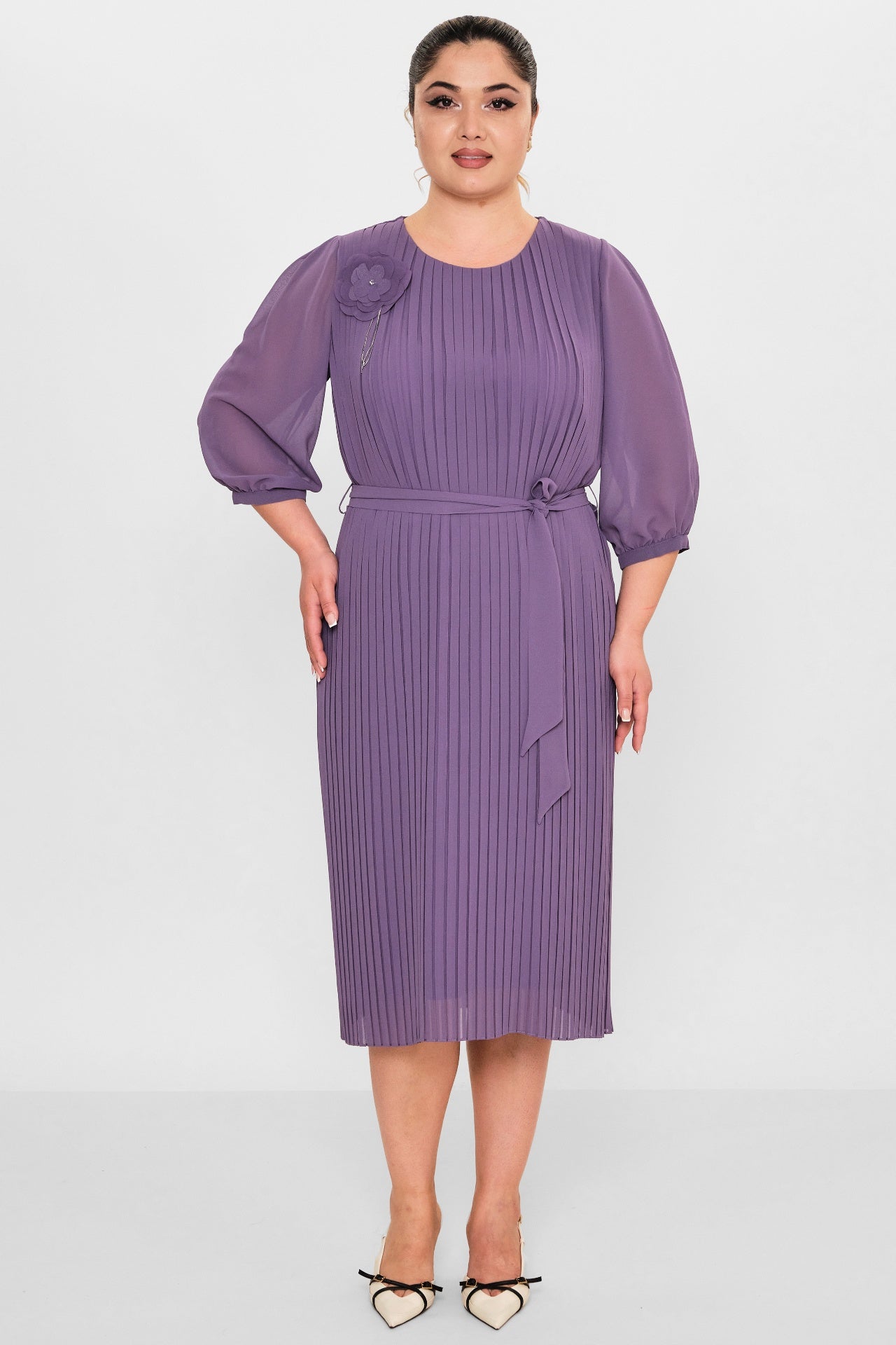 Gumanize - Plus Size Dress (GMZ2026-221-172) - 8690200109744