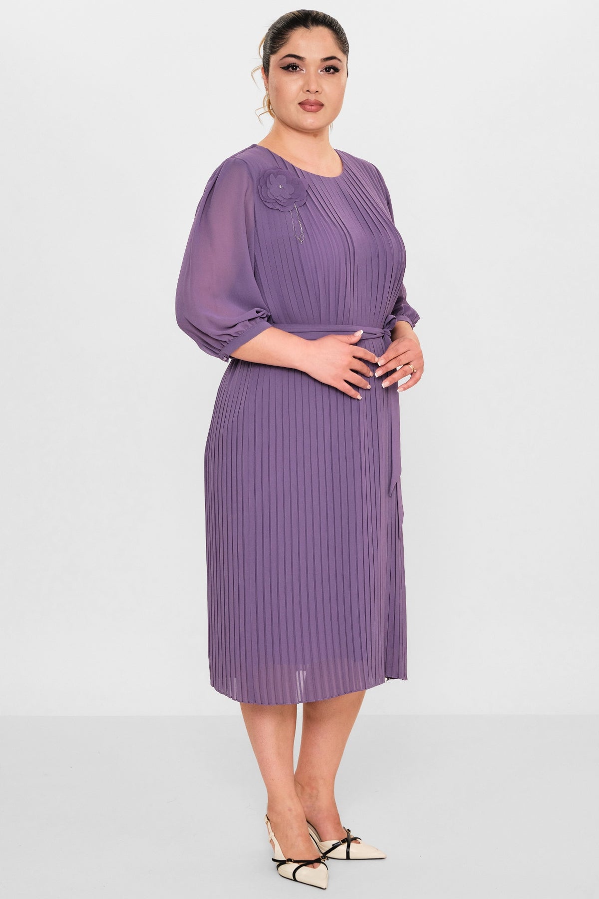 Gumanize - Plus Size Dress (GMZ2026-221-172) - 8690200109744