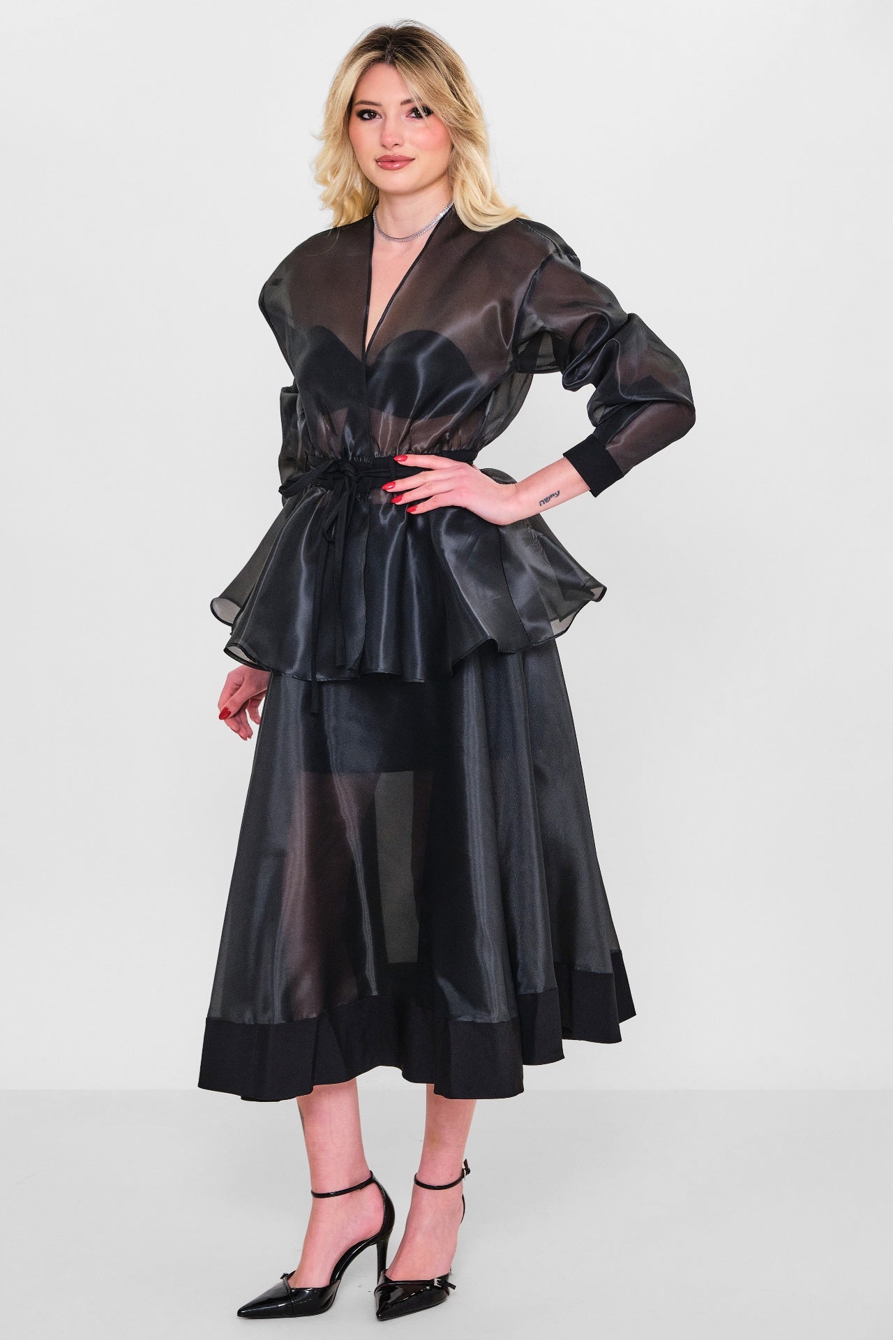 Mamulier - Plus Size Blouse (MML26Y6682) - 8690200110016