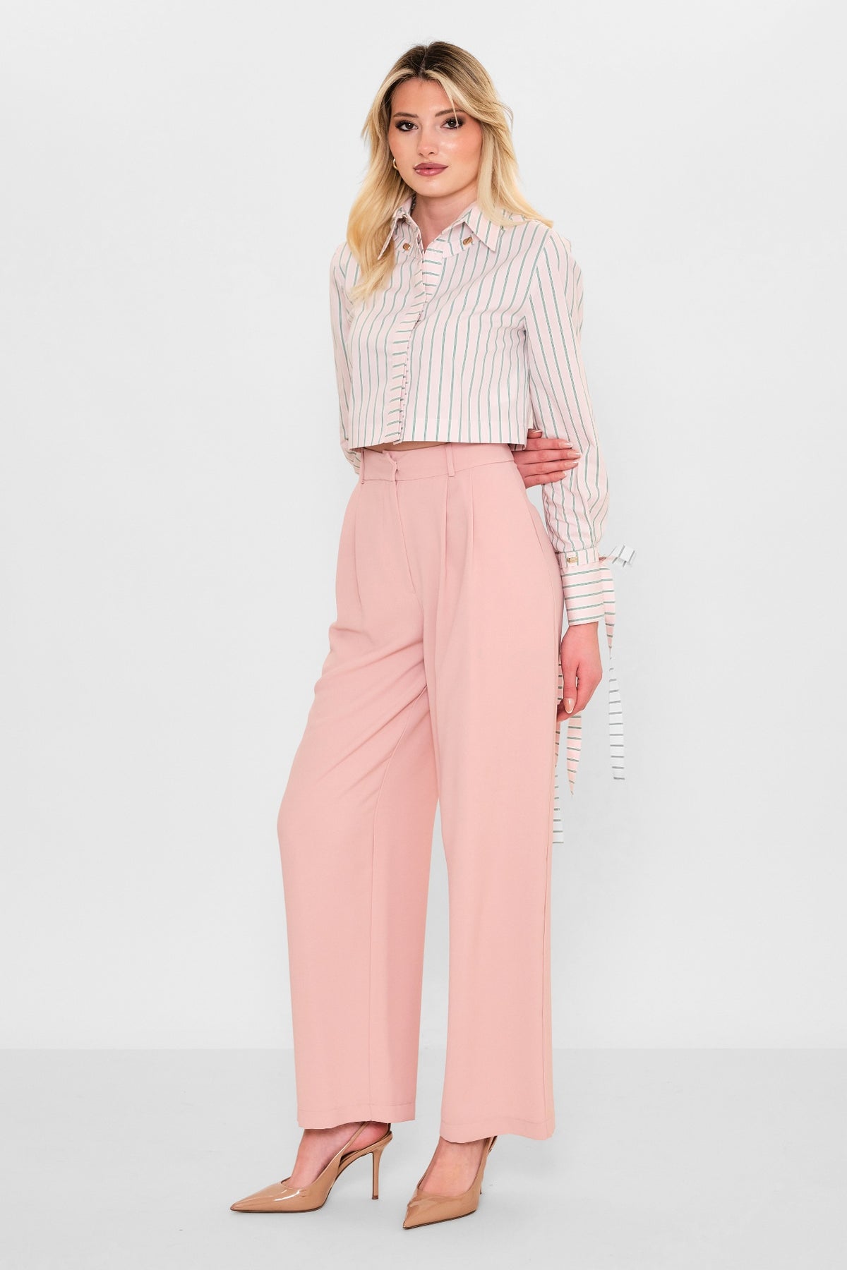 Mamulier - Plus Size Trousers (MML26Y6857) - 8690200110023