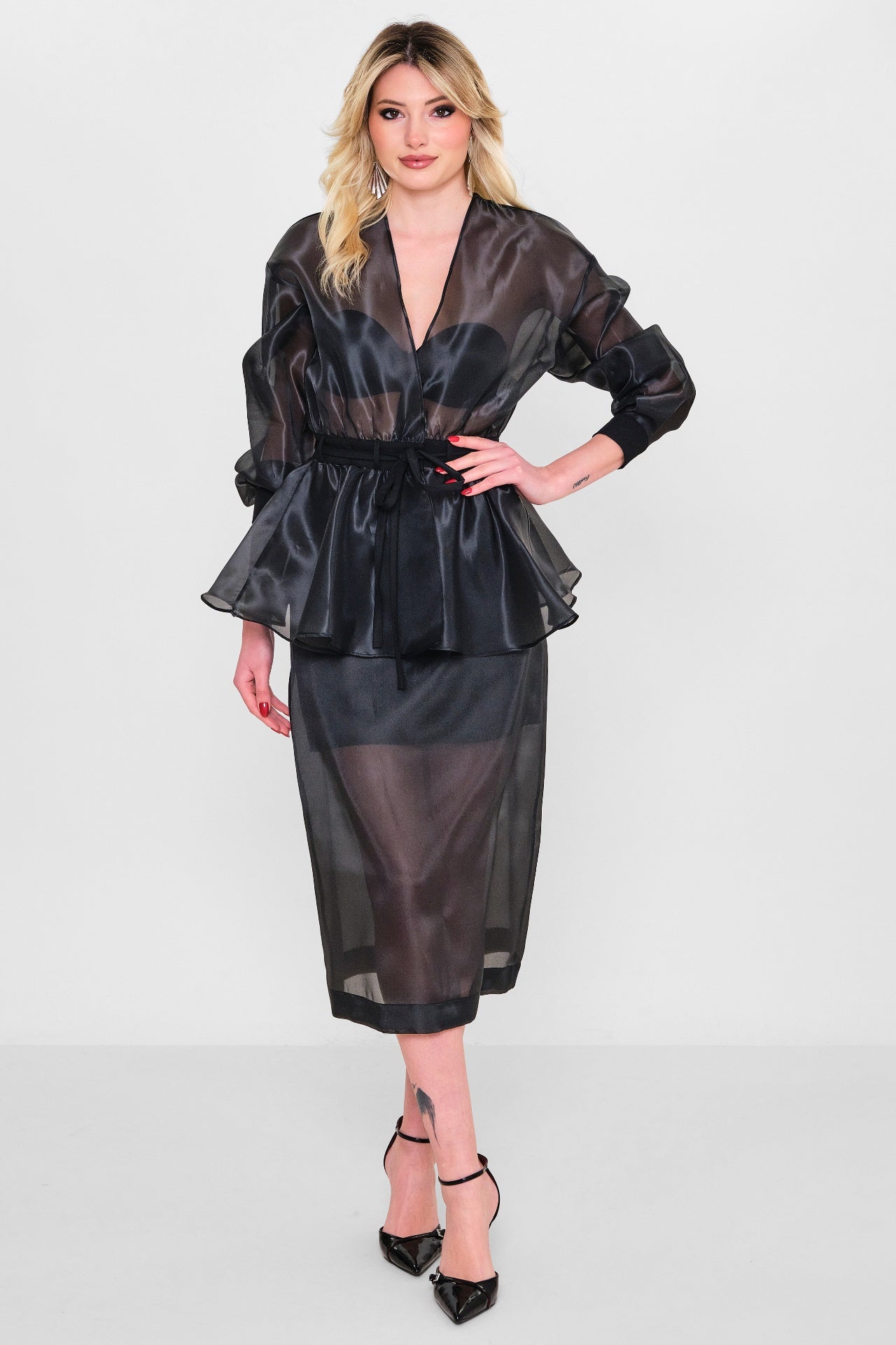 Mamulier - Plus Size Skirt (MML26Y6944) - 8690200110030