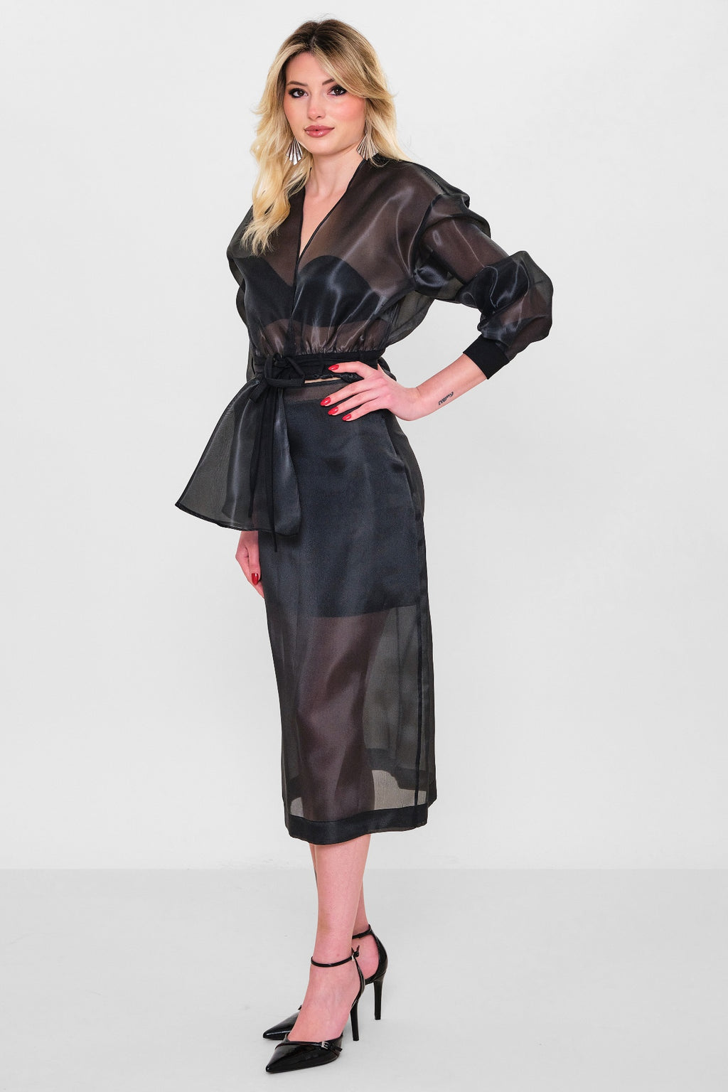 Mamulier - Plus Size Skirt (MML26Y6944) - 8690200110030